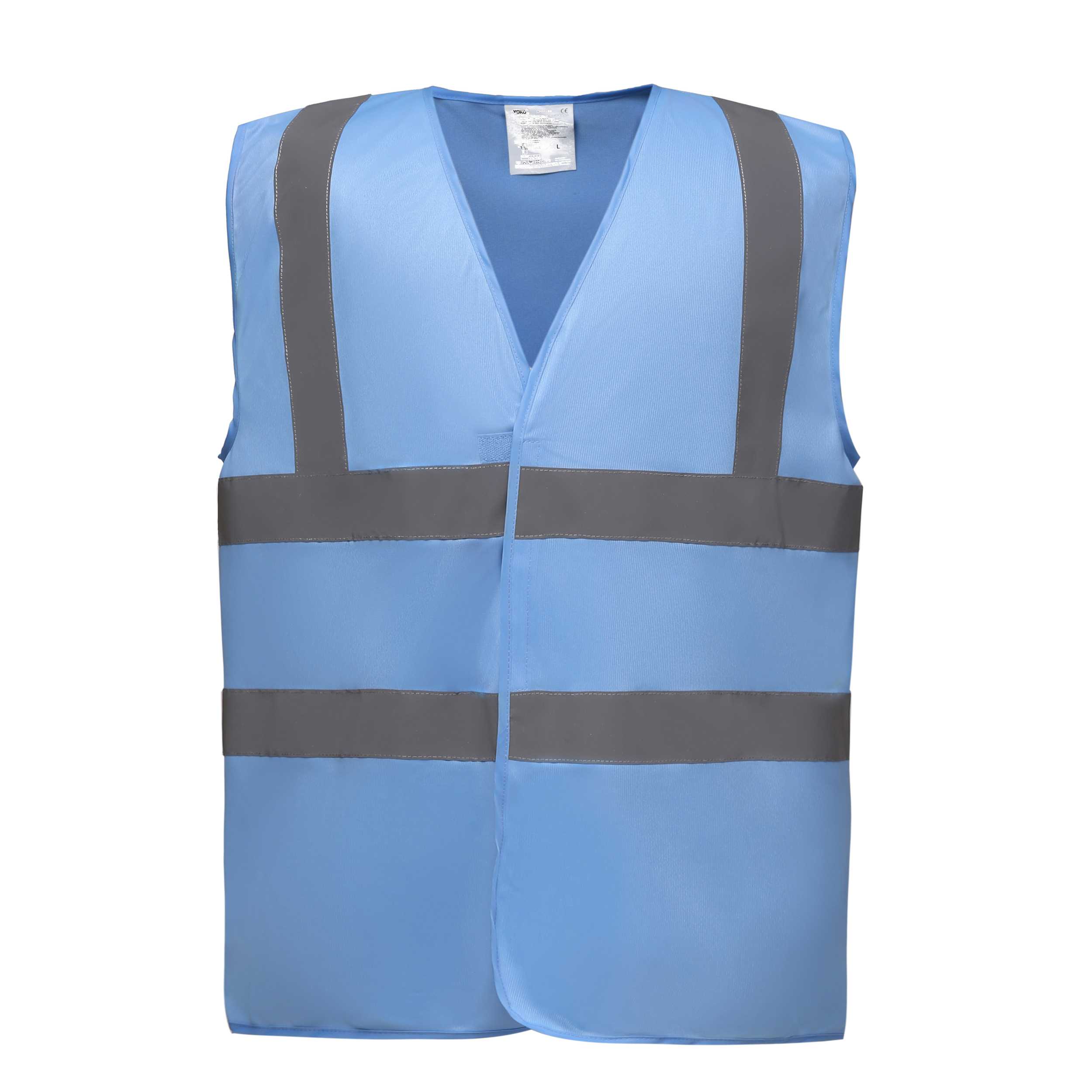 Chaleco de alta visibilidad Sky Blue