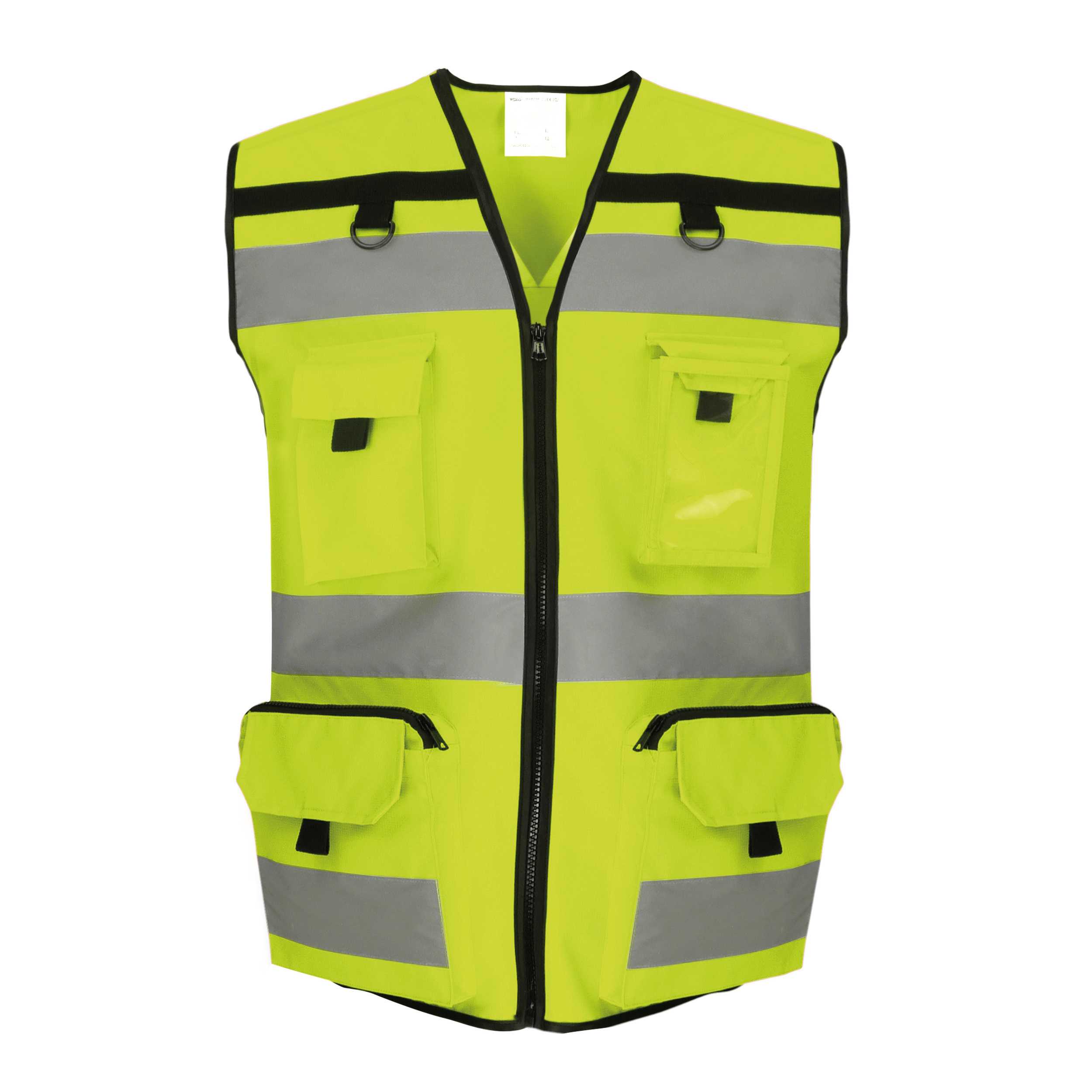 Chaleco de alta visibilidad rip stop Hi Vis Yellow