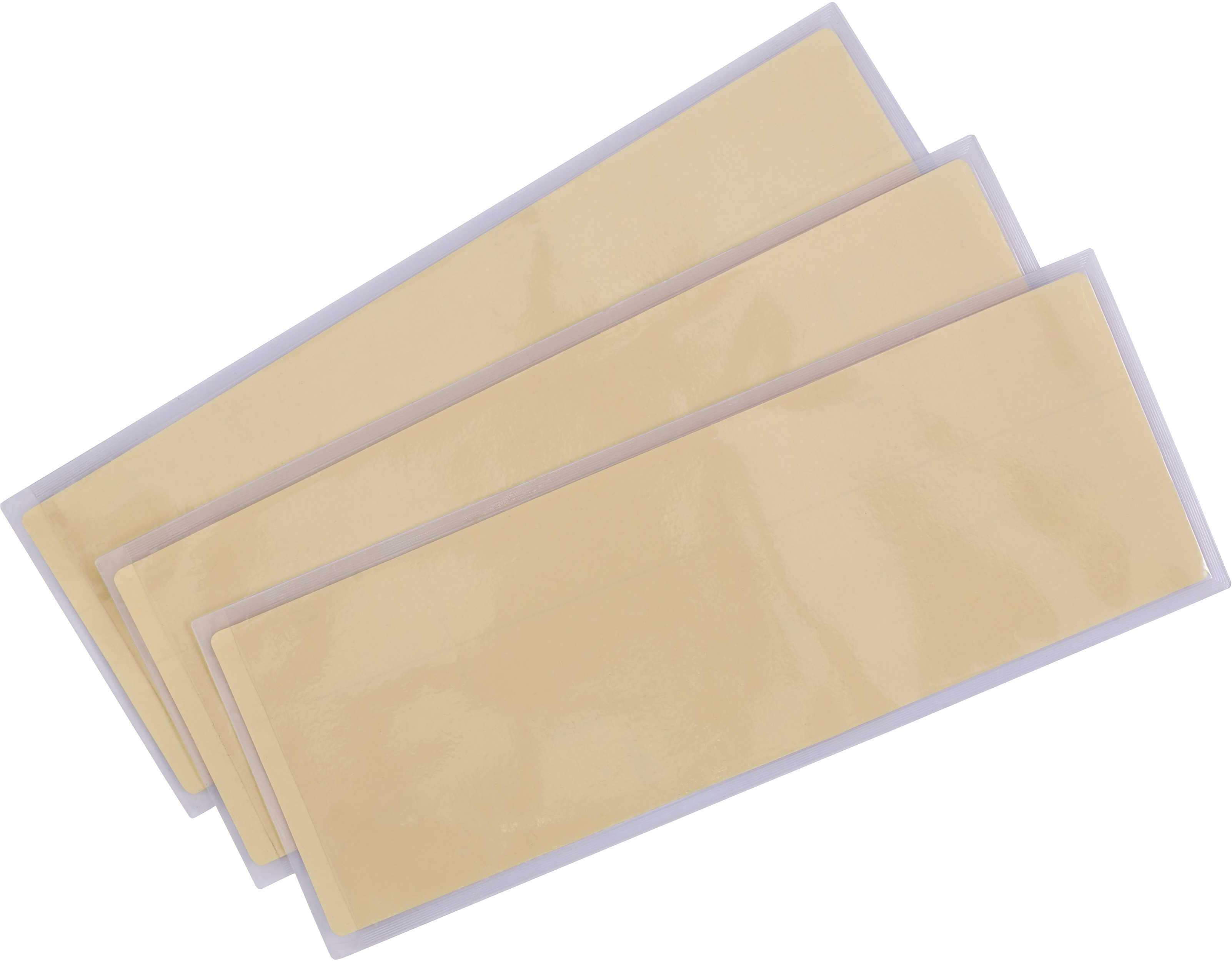 Bolsillos para identificación termoadhesivos (1 unidad = pack de 50) Transparent