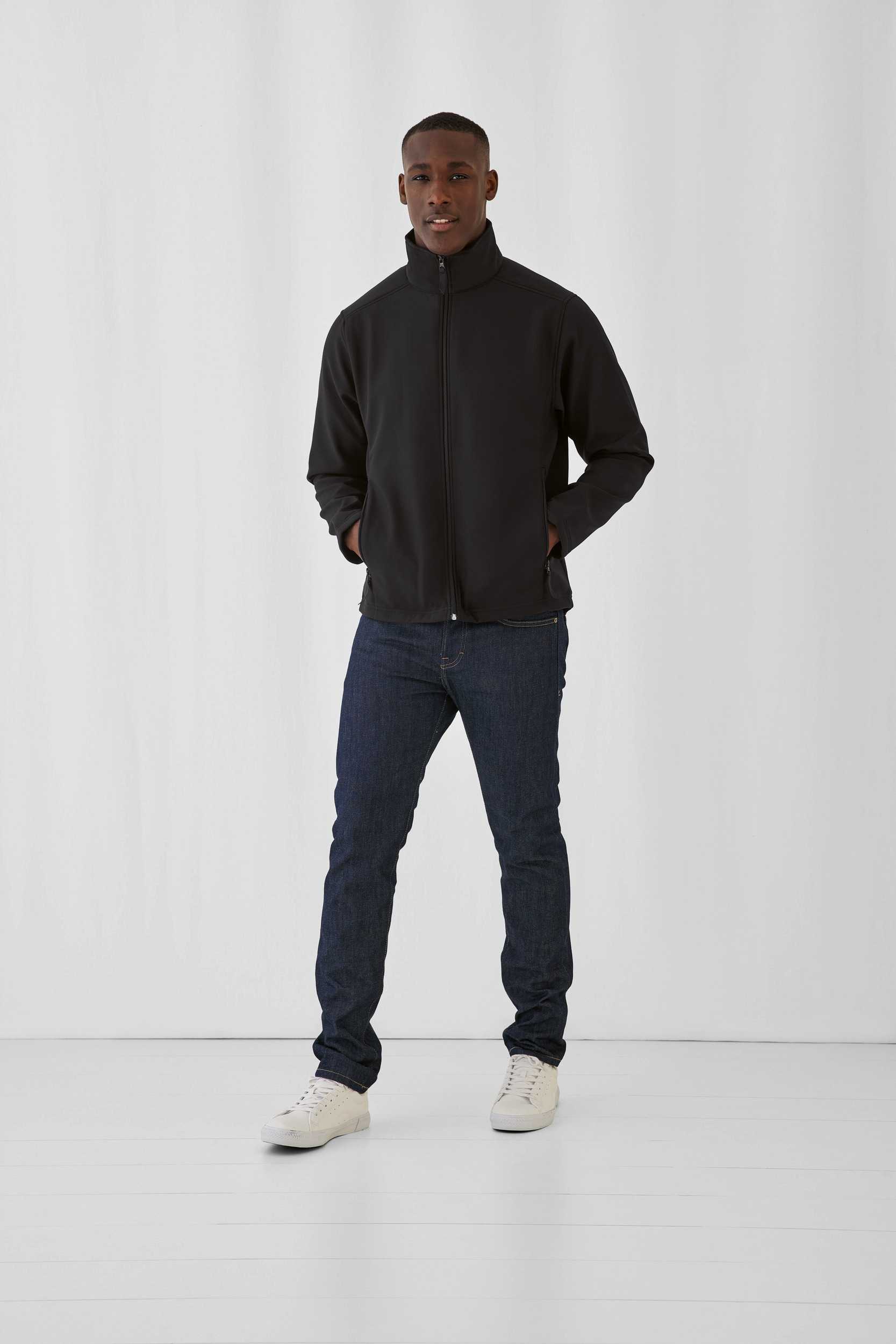 B & C ID.701 Chaqueta Softshell hombre