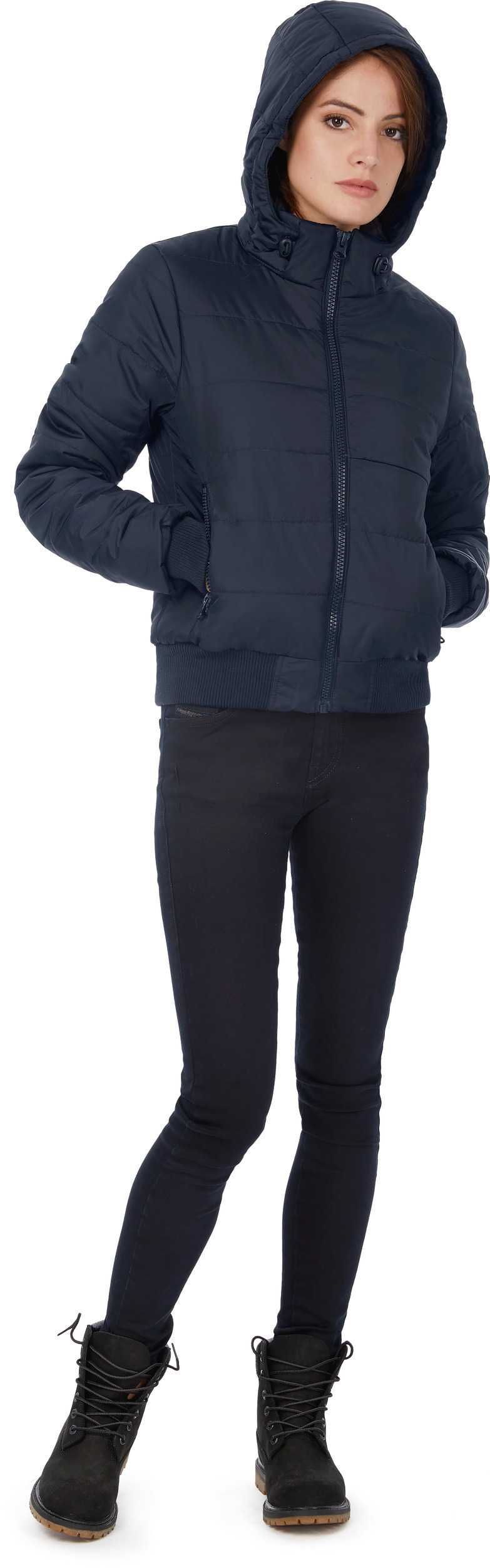 B & C Chaqueta Superhood acolchada mujer