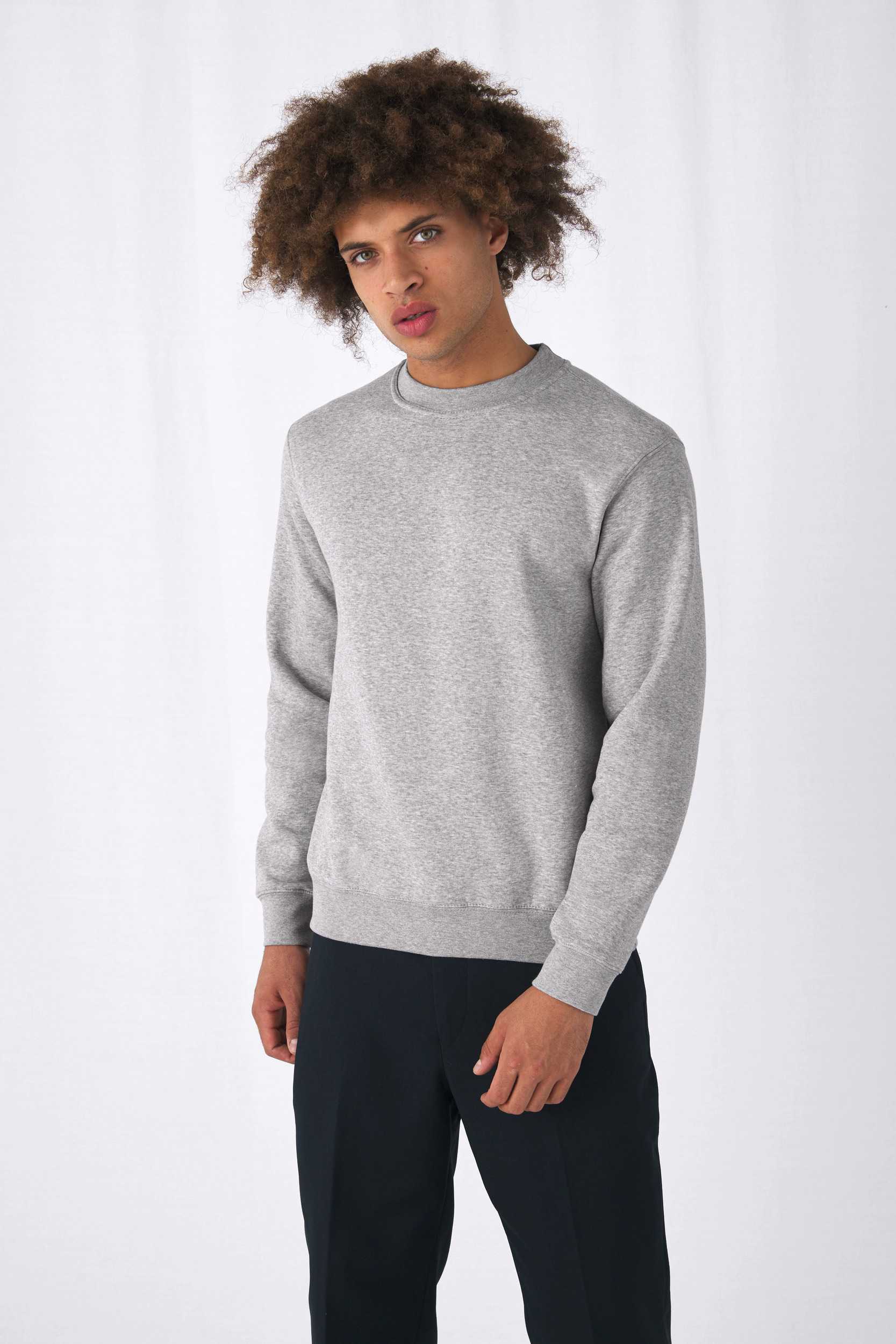 B & C Sudadera cuello redondo