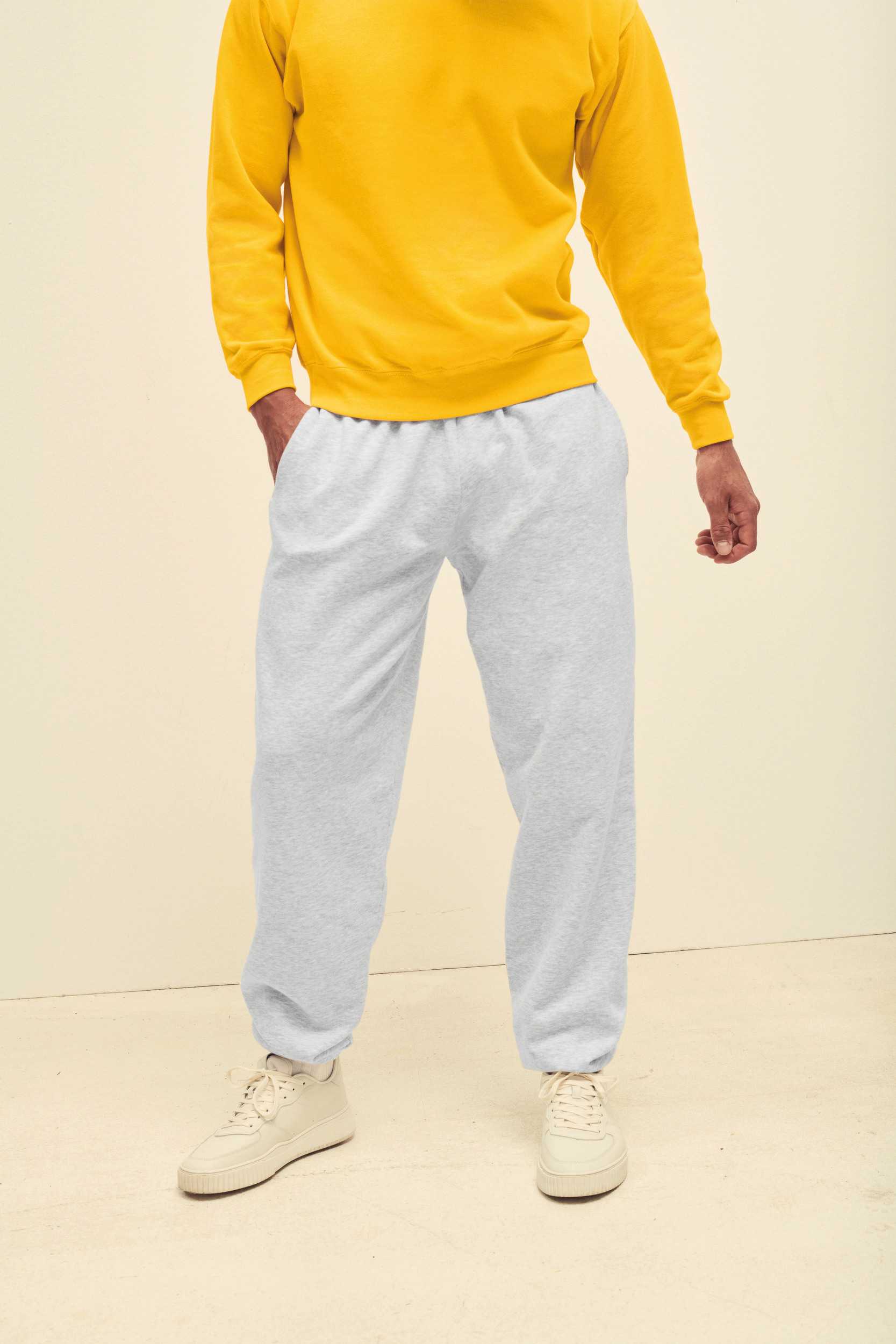 Fruit of the Loom Pantalón de jogging - tobillos elásticos (64-026-0)