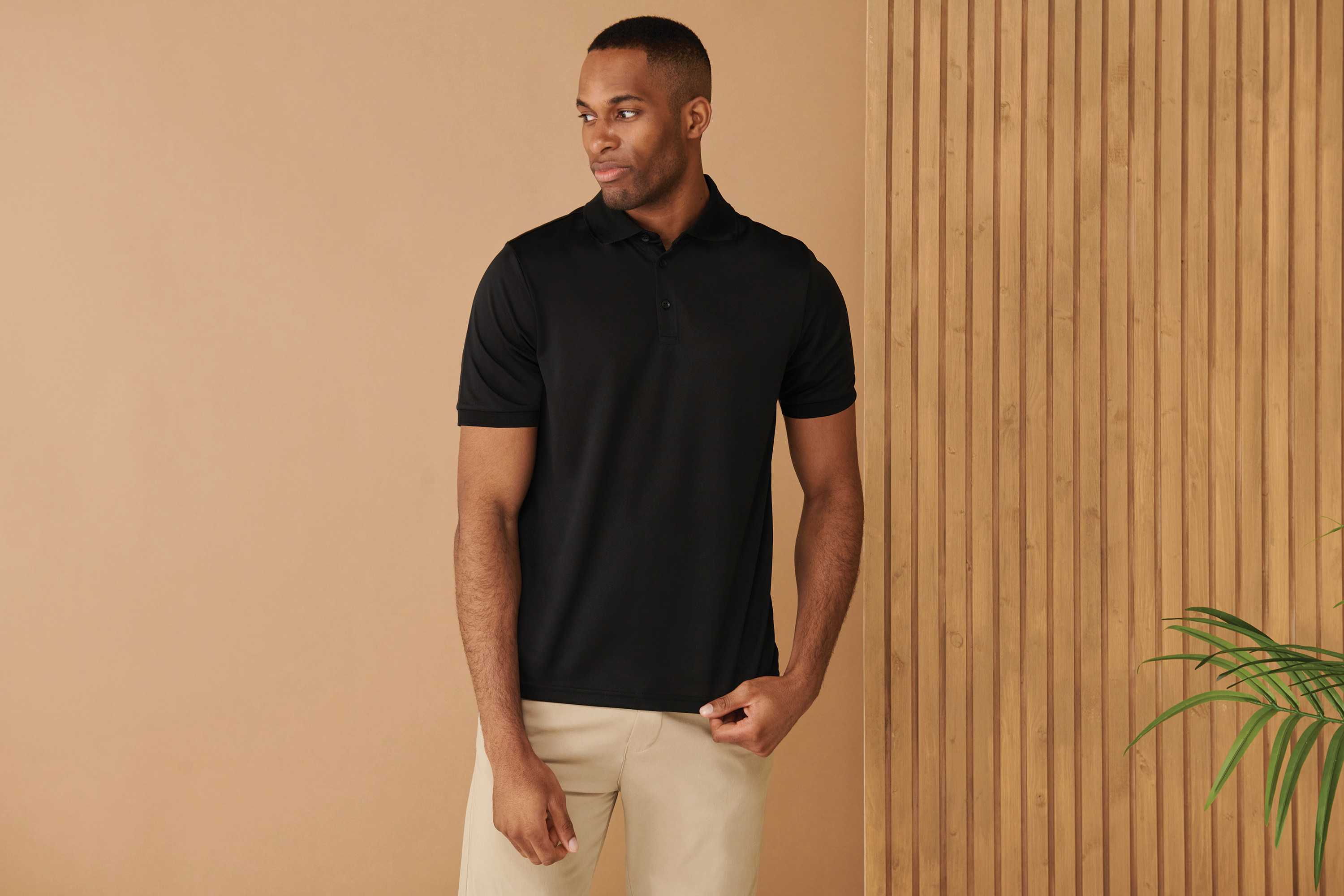 Henbury Polo poliéster reciclado hombre<br/>