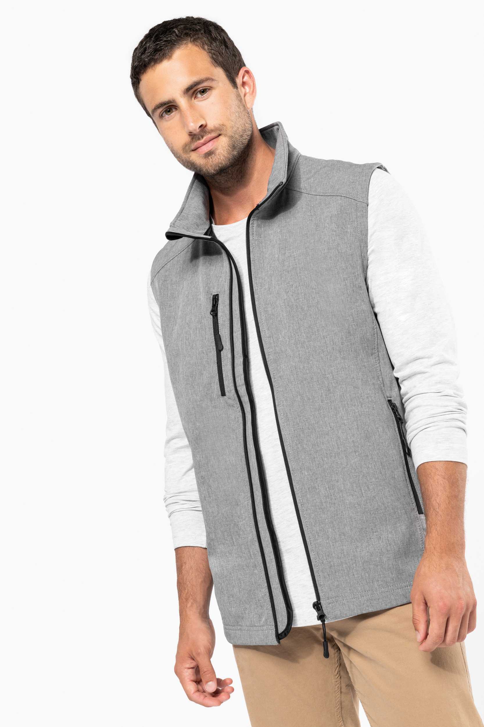 Kariban Chaleco softshell hombre