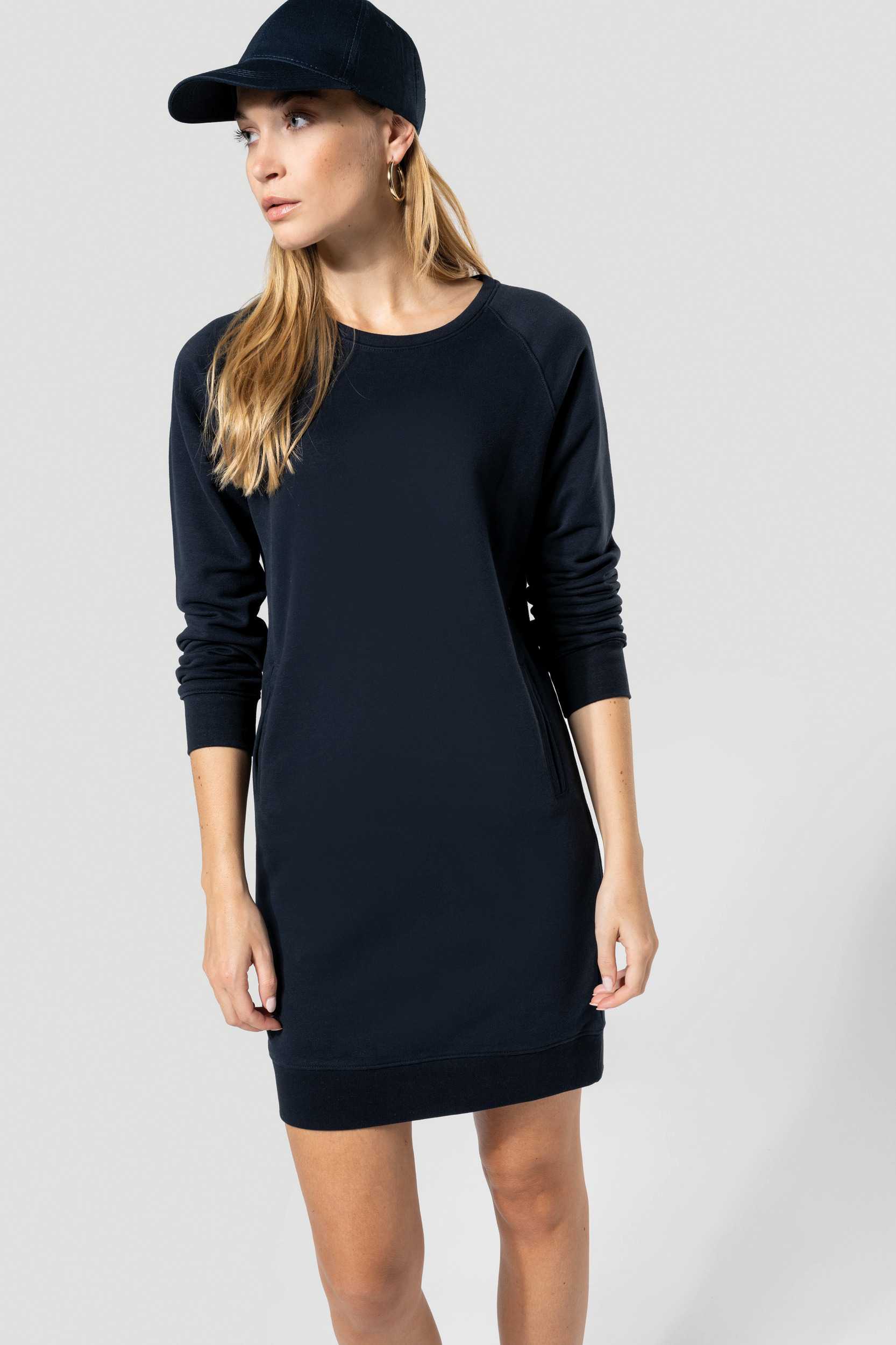 Kariban Vestido Lounge algodón orgánico de felpa