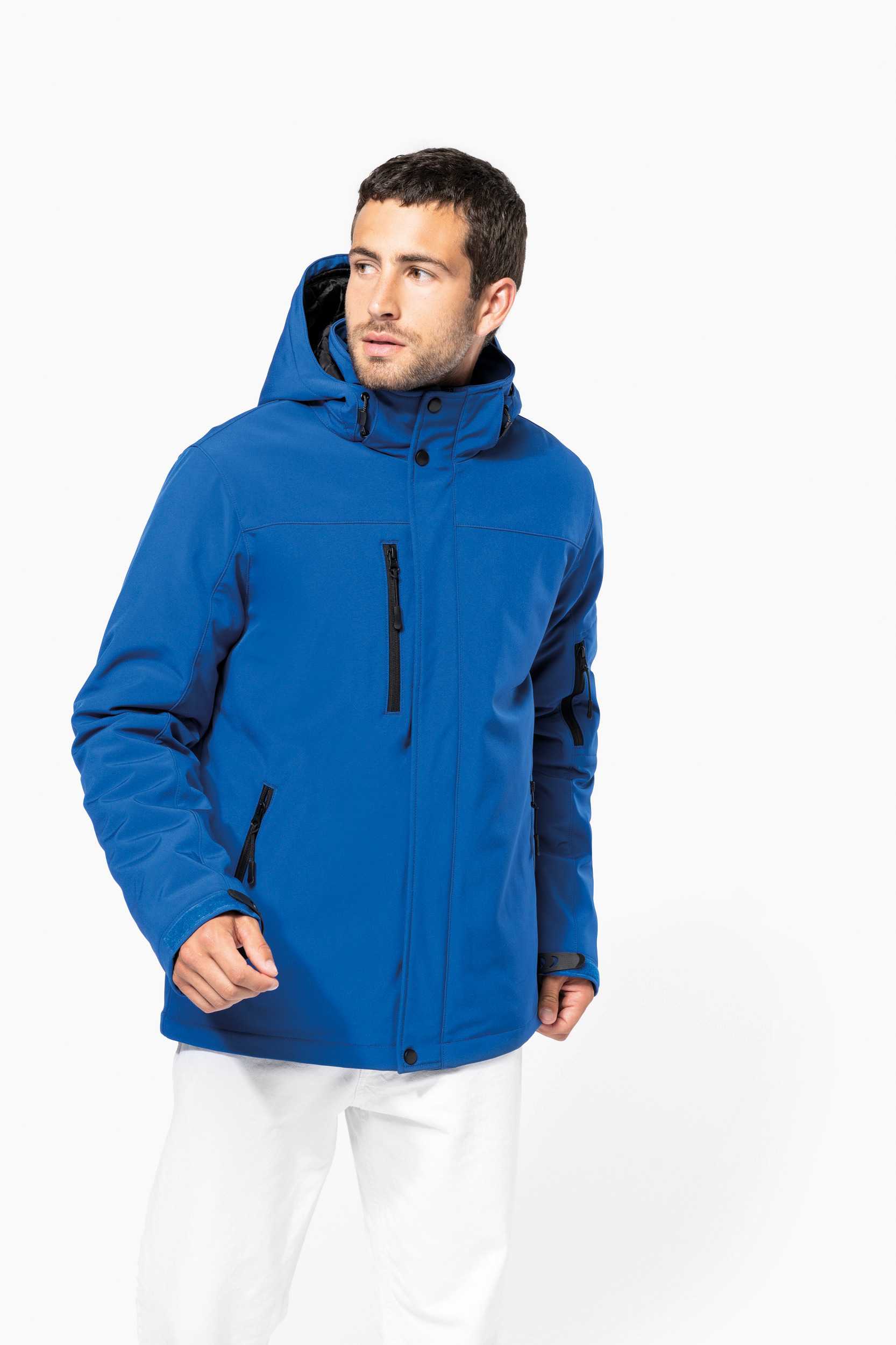 Kariban Parka softshell acolchada con capucha hombre