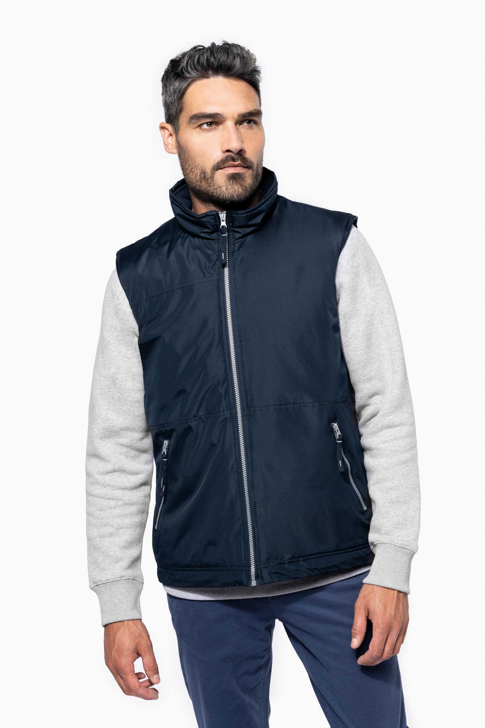 Kariban Chaleco con forro polar hombre
