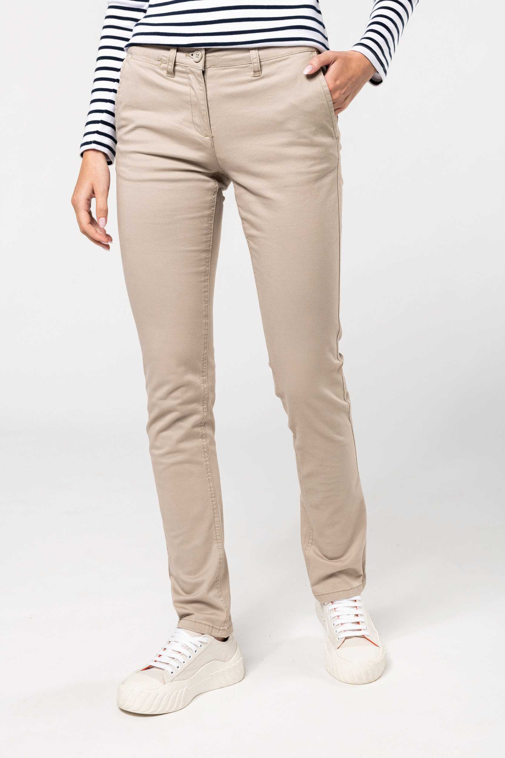 Kariban Pantalón chino mujer