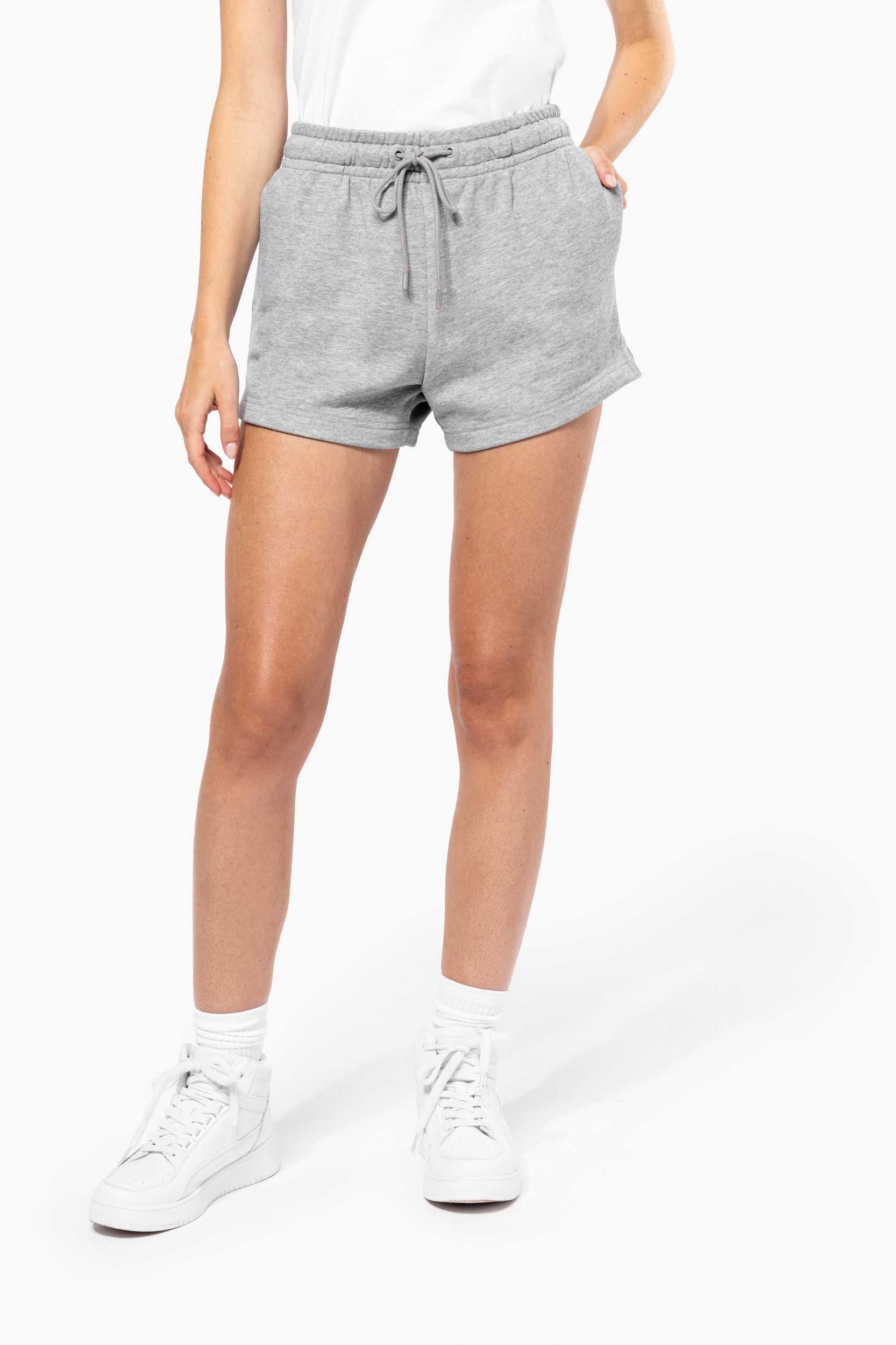 Kariban Short ecorresponsable de felpa no perchada mujer<br/>