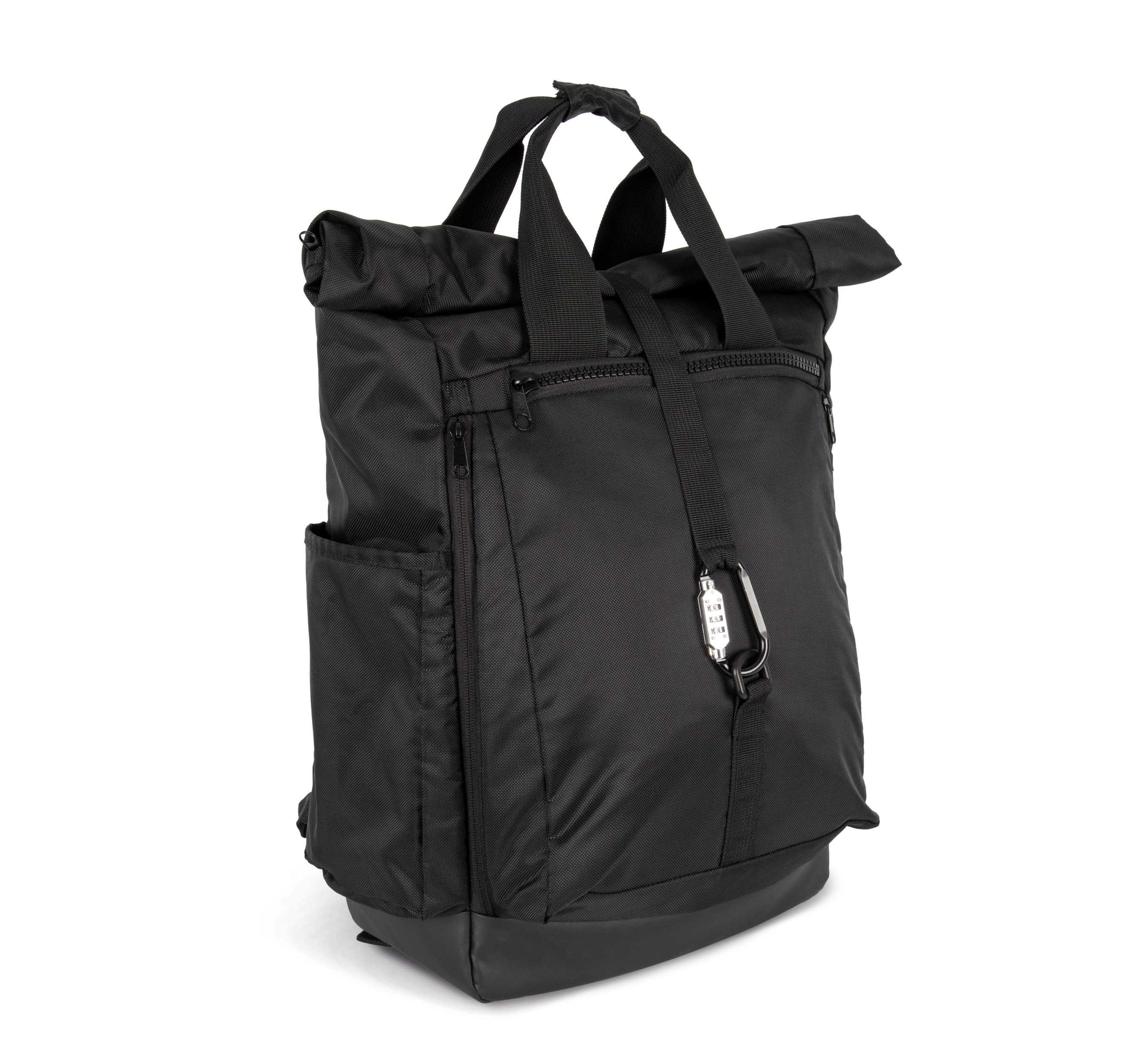 Ki-mood Mochila de deporte con sistema antirrobo y riñonera extraíble