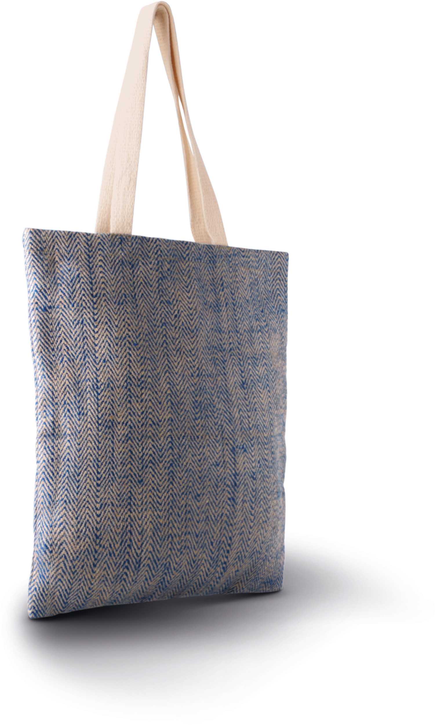 Ki-mood Bolsa de yute 100% natural teñida