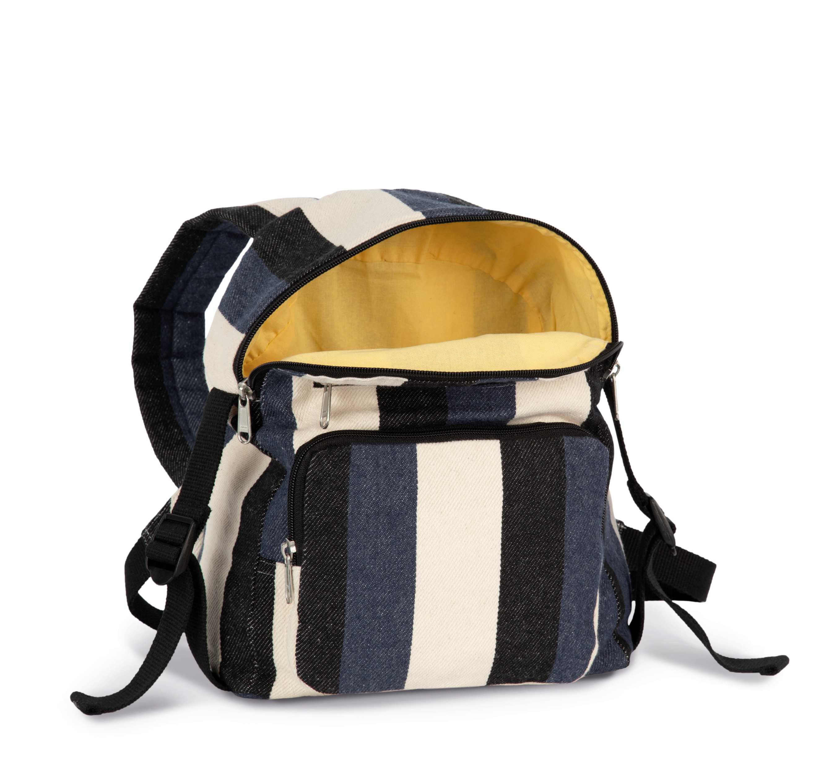 Ki-mood Mochila reciclada - diseño a rayas