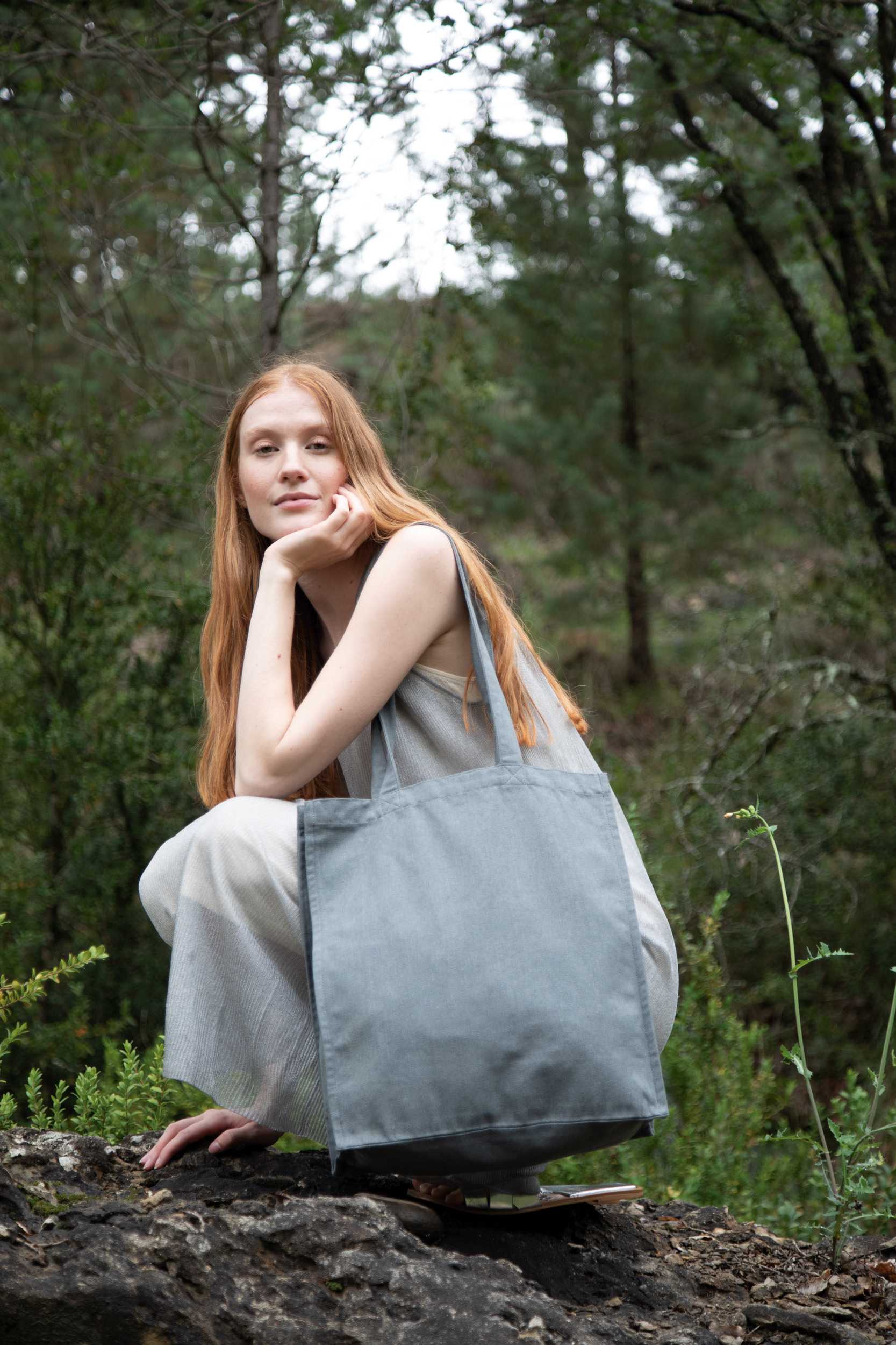 Ki-mood Bolsa shopper rectangular K-loop