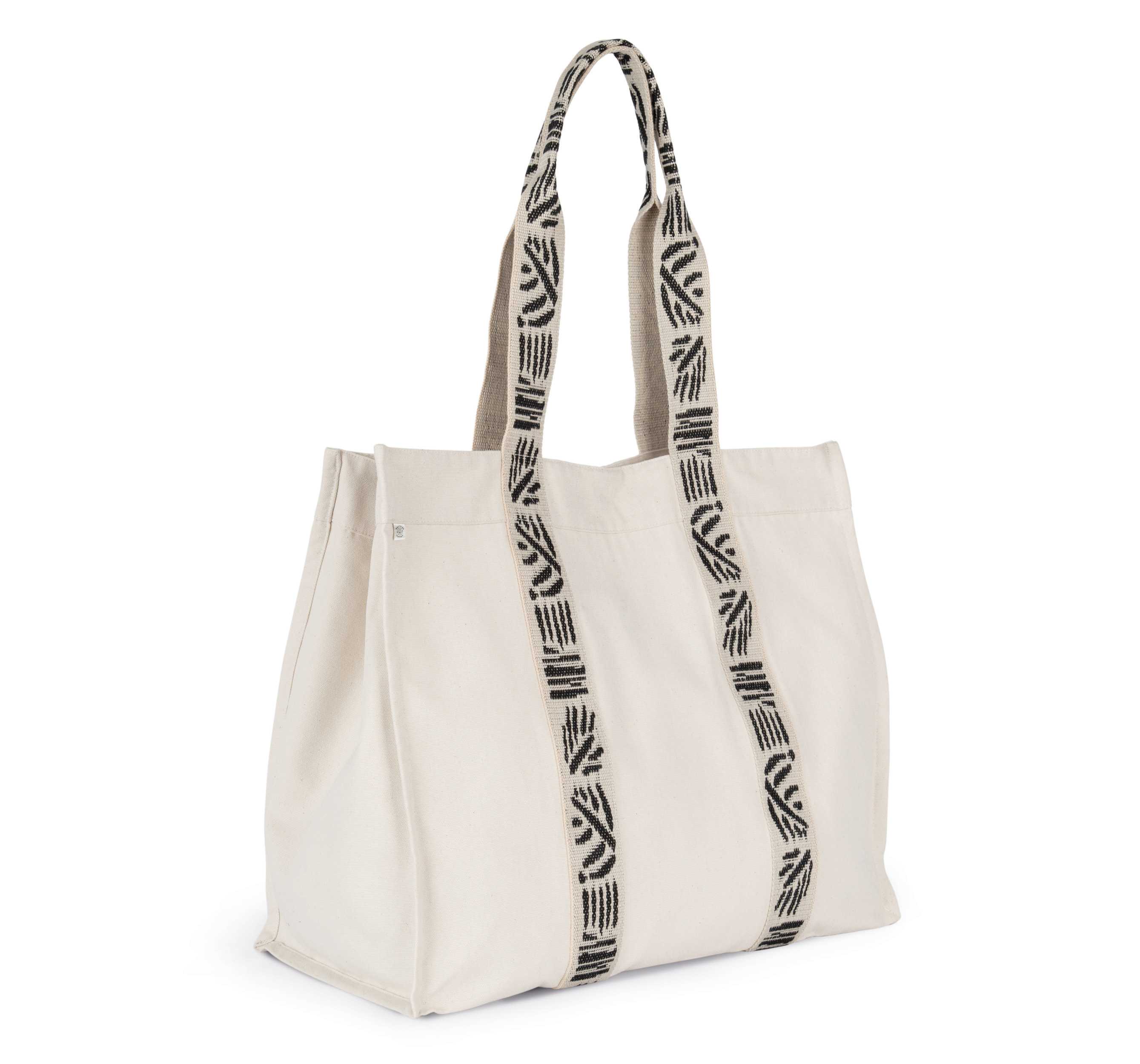 Ki-mood Bolsa de compras de fuelle grande reciclada