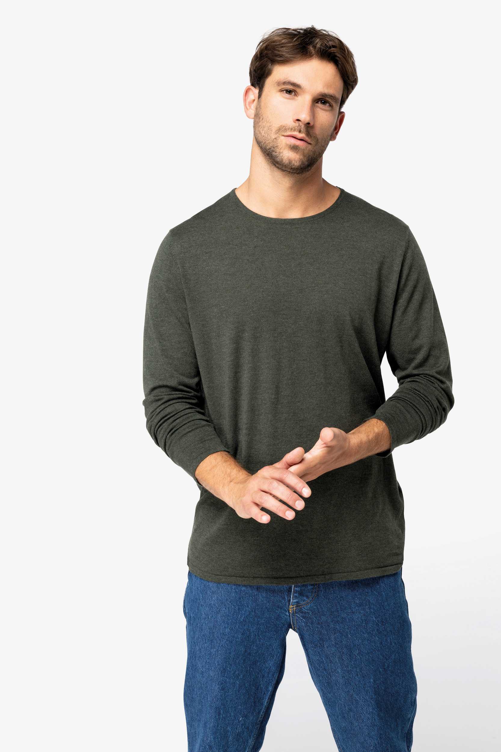 Native Spirit Jersey ecorresponsable cuello redondo de lyocell hombre
