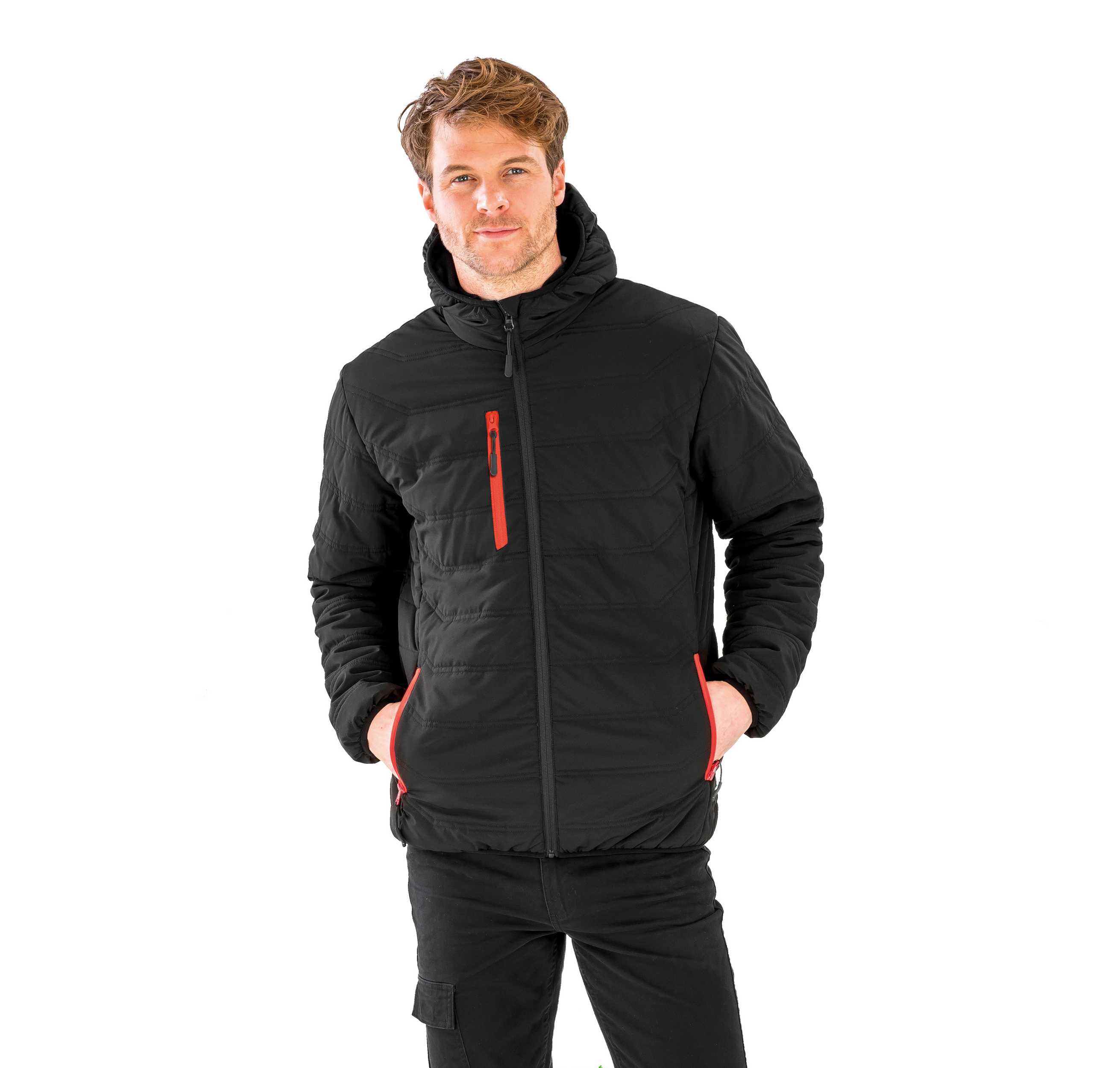 Result Chaqueta acolchada Black Compass reciclada