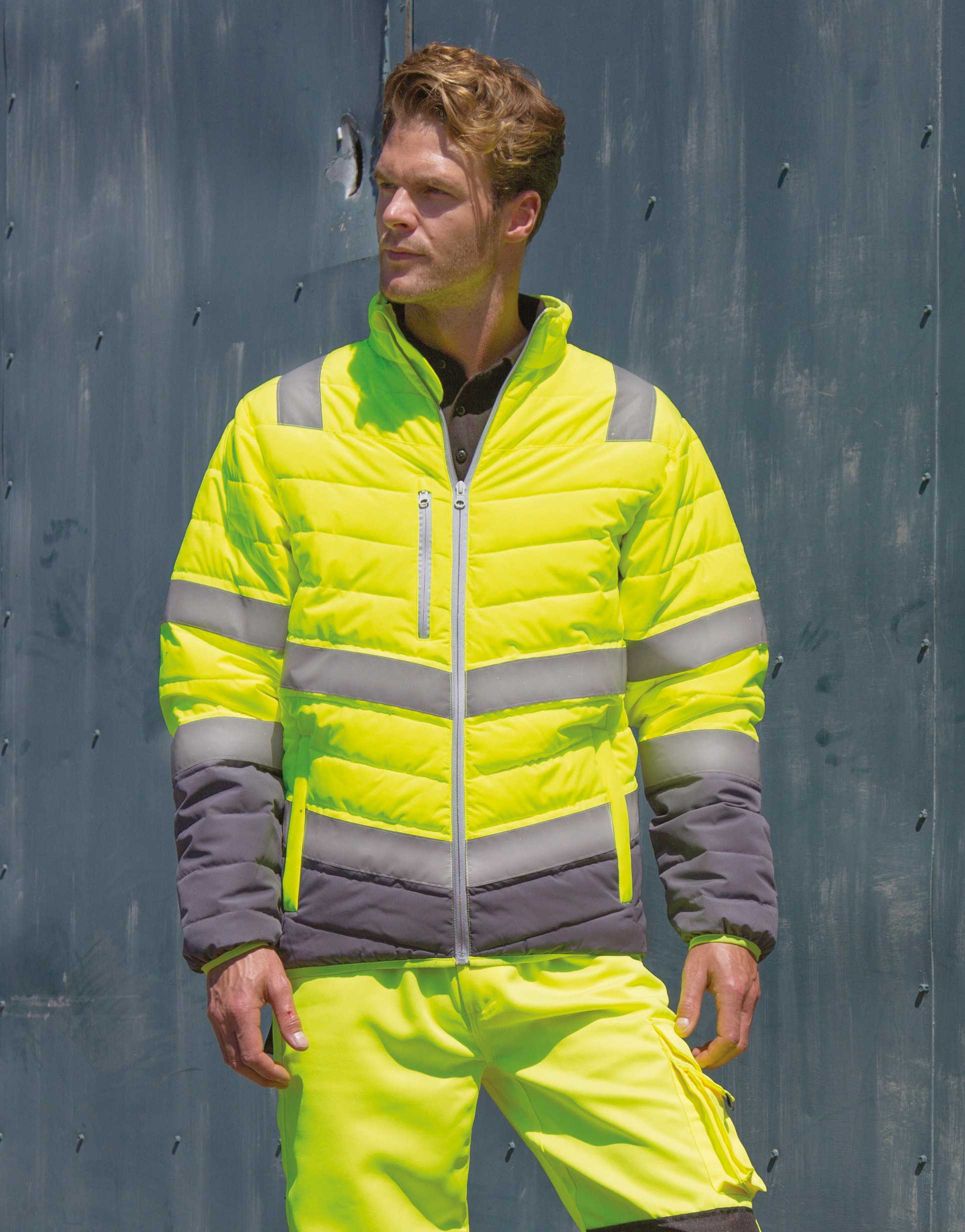 Result Chaqueta de Seguridad de tacto suave