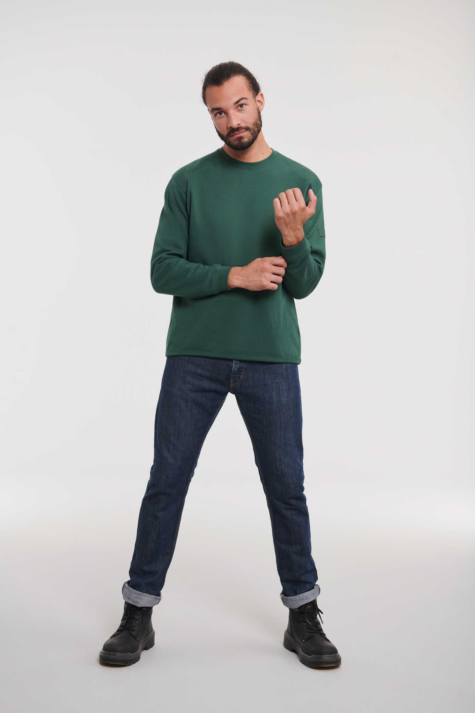 Russell Europe Sudadera Heavy Duty cuello redondo