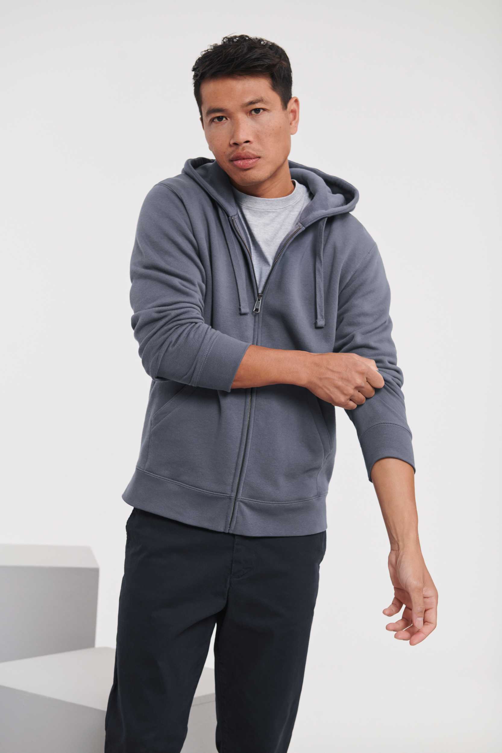 Russell Europe Sudadera Authentic con cremallera y capucha