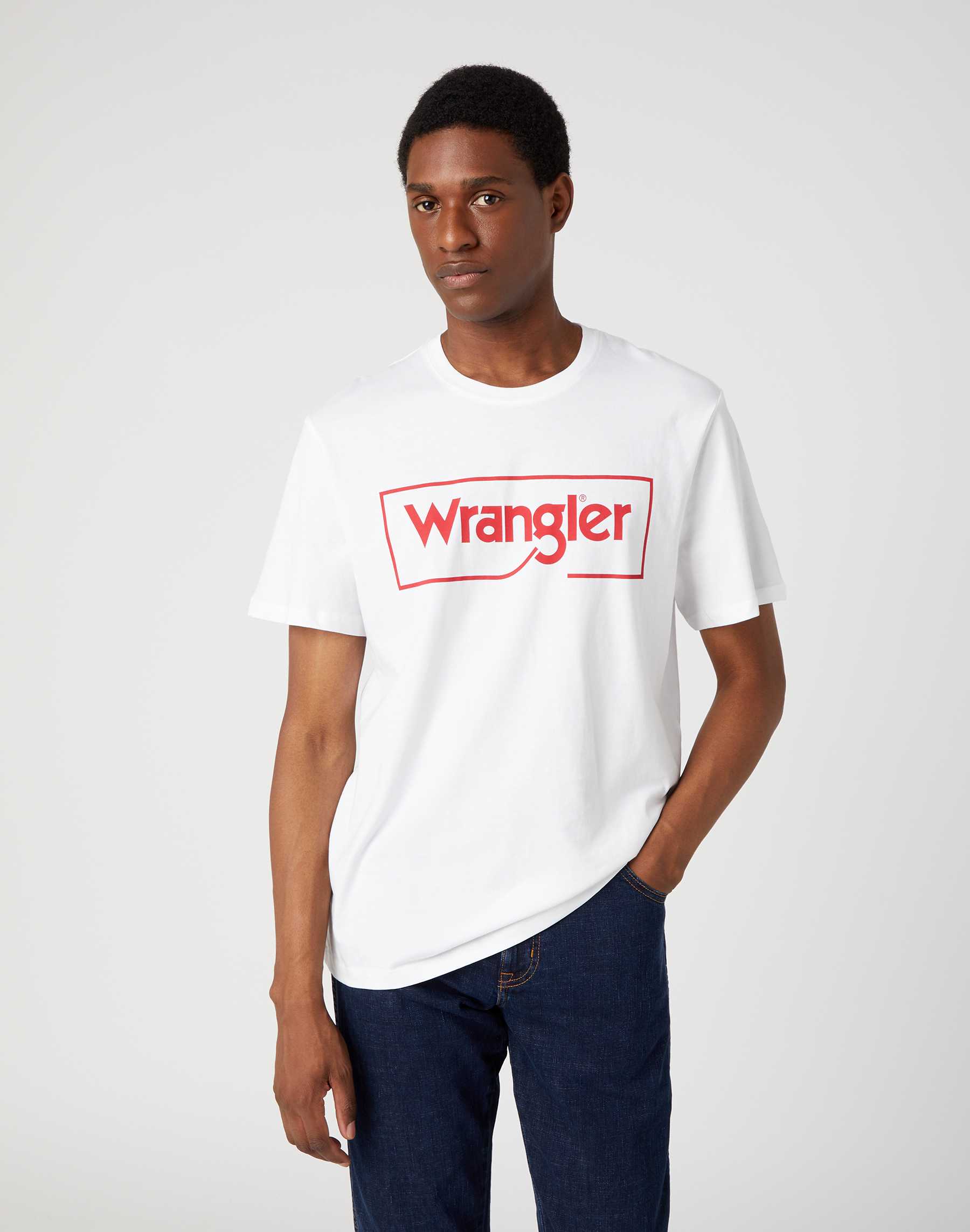 WRANGLER Camiseta logo