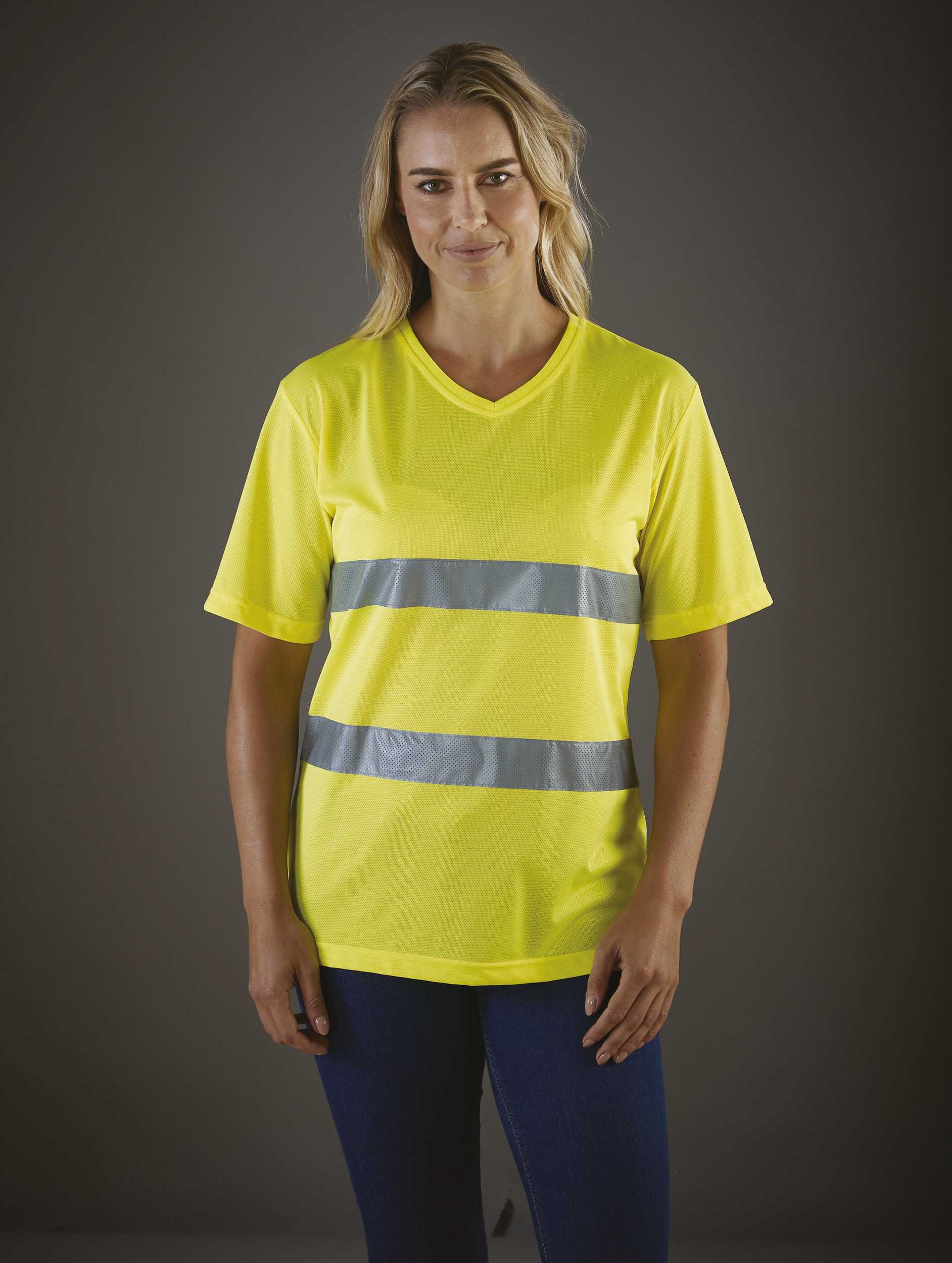 Yoko Camiseta Top Cool de Alta Visibilidad