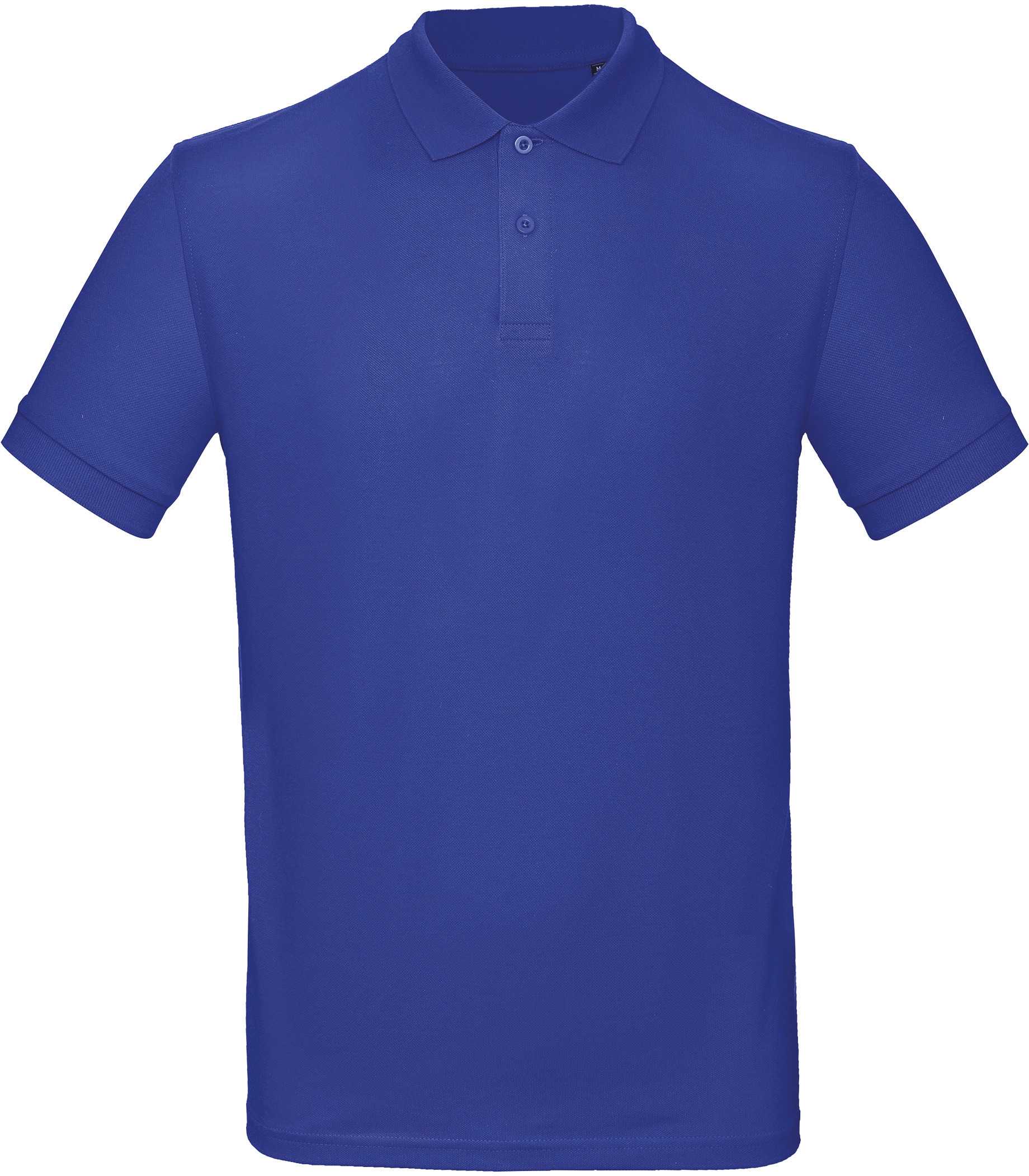 Polo Orgánico Inspire hombre Cobalt Blue