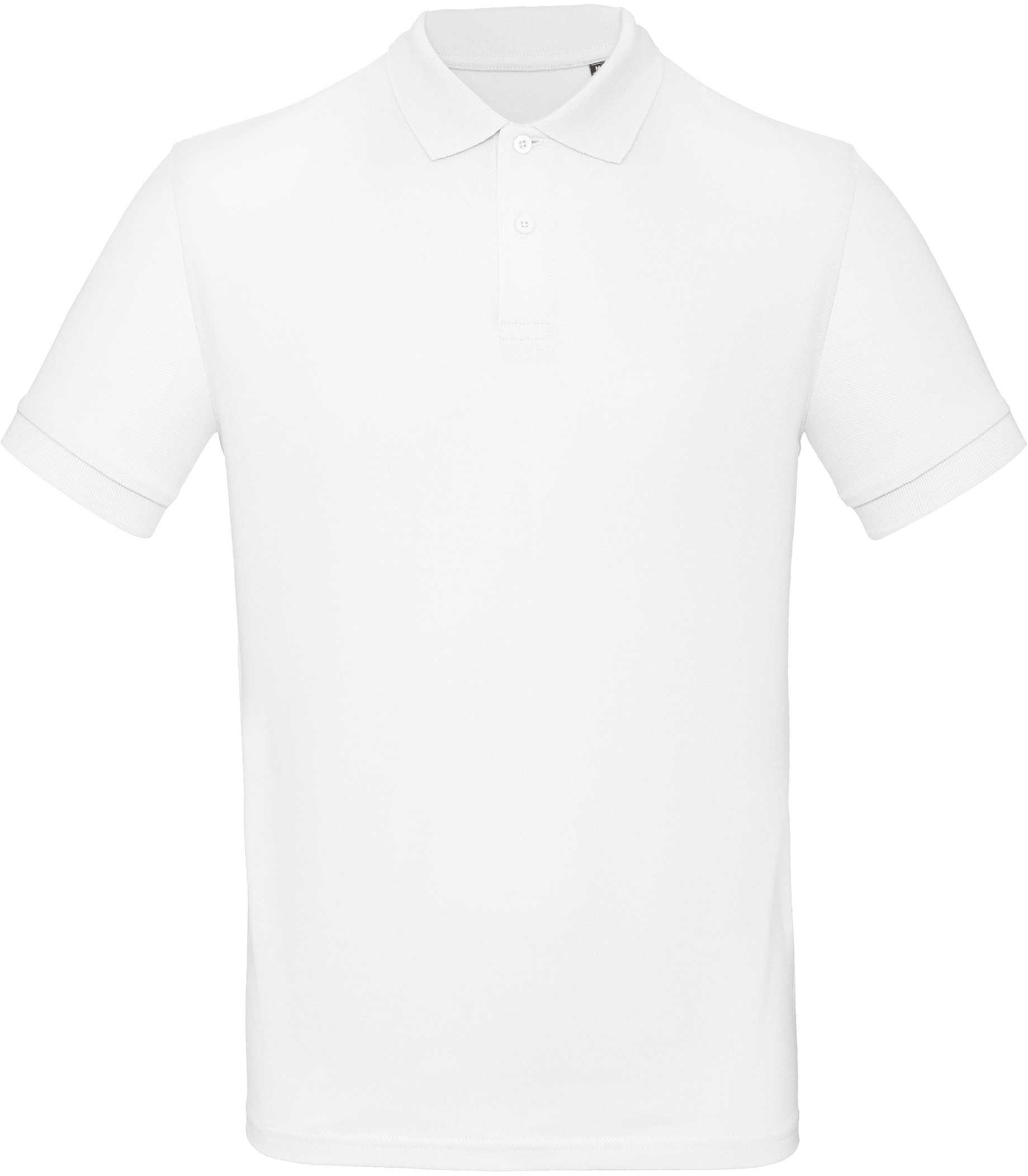 Polo Orgánico Inspire hombre White