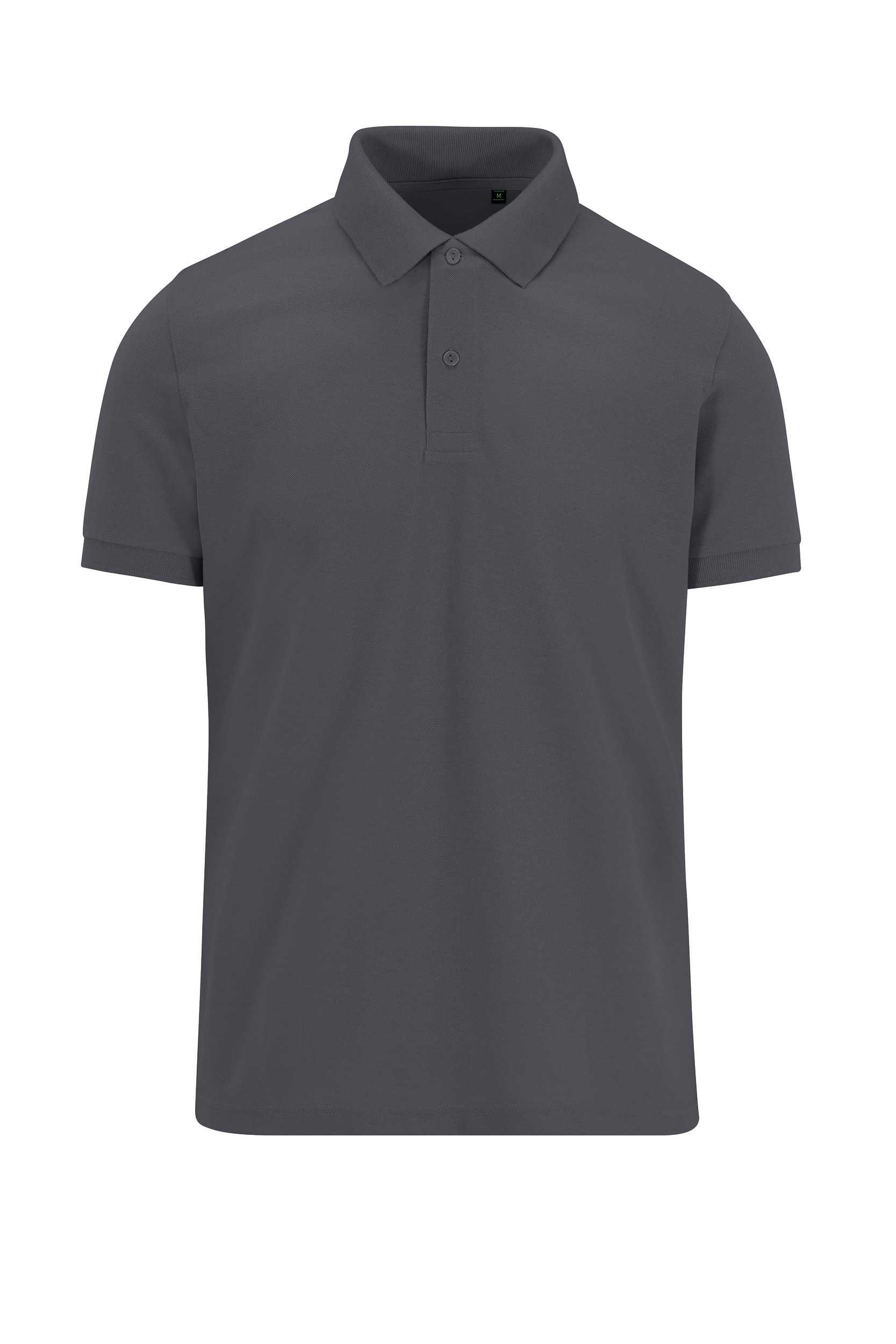 MY ECO POLO 65/35 manga corta Hombre<br/> Dark Grey