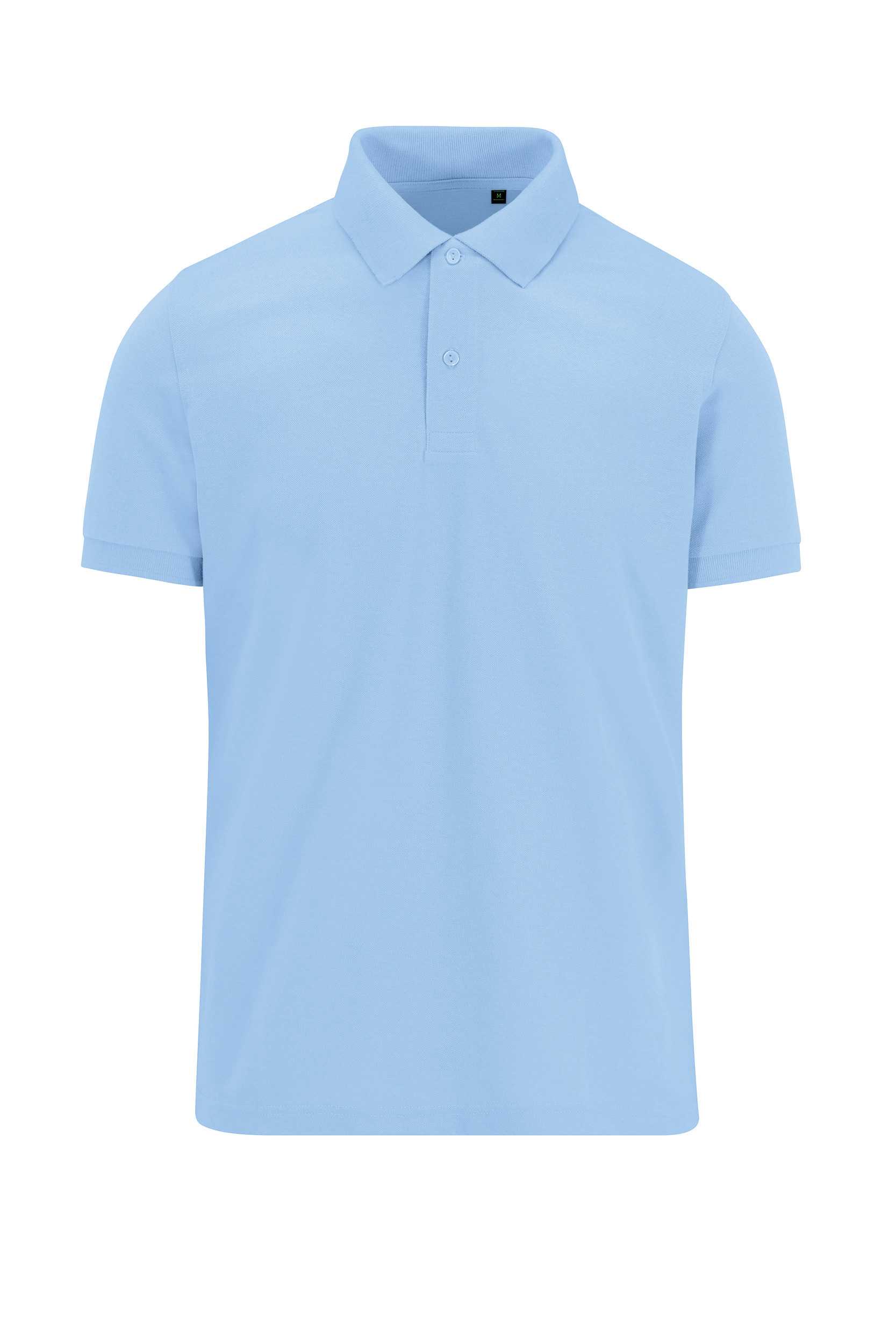 MY ECO POLO 65/35 manga corta Hombre<br/> Lotus Blue