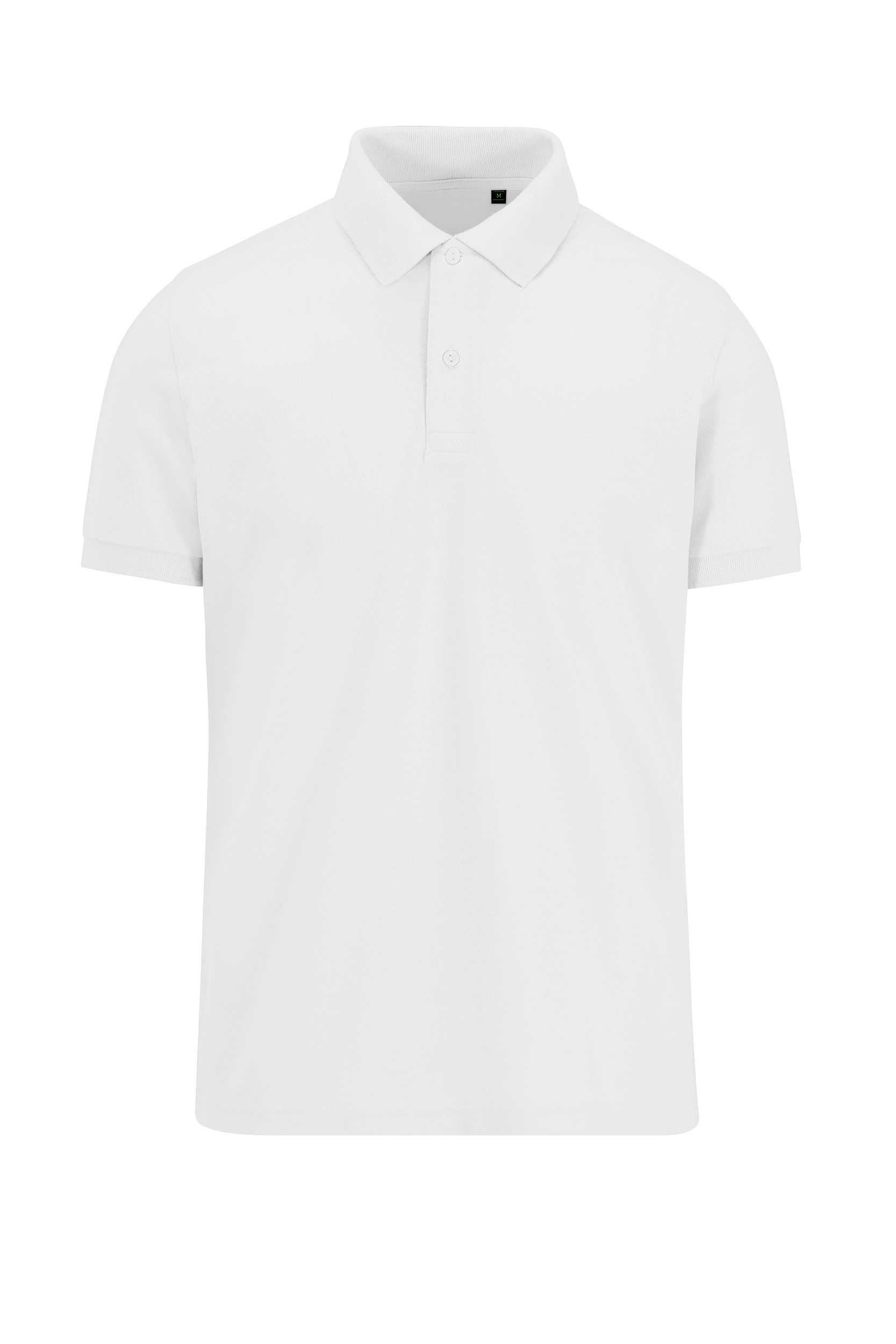 MY ECO POLO 65/35 manga corta Hombre<br/> White