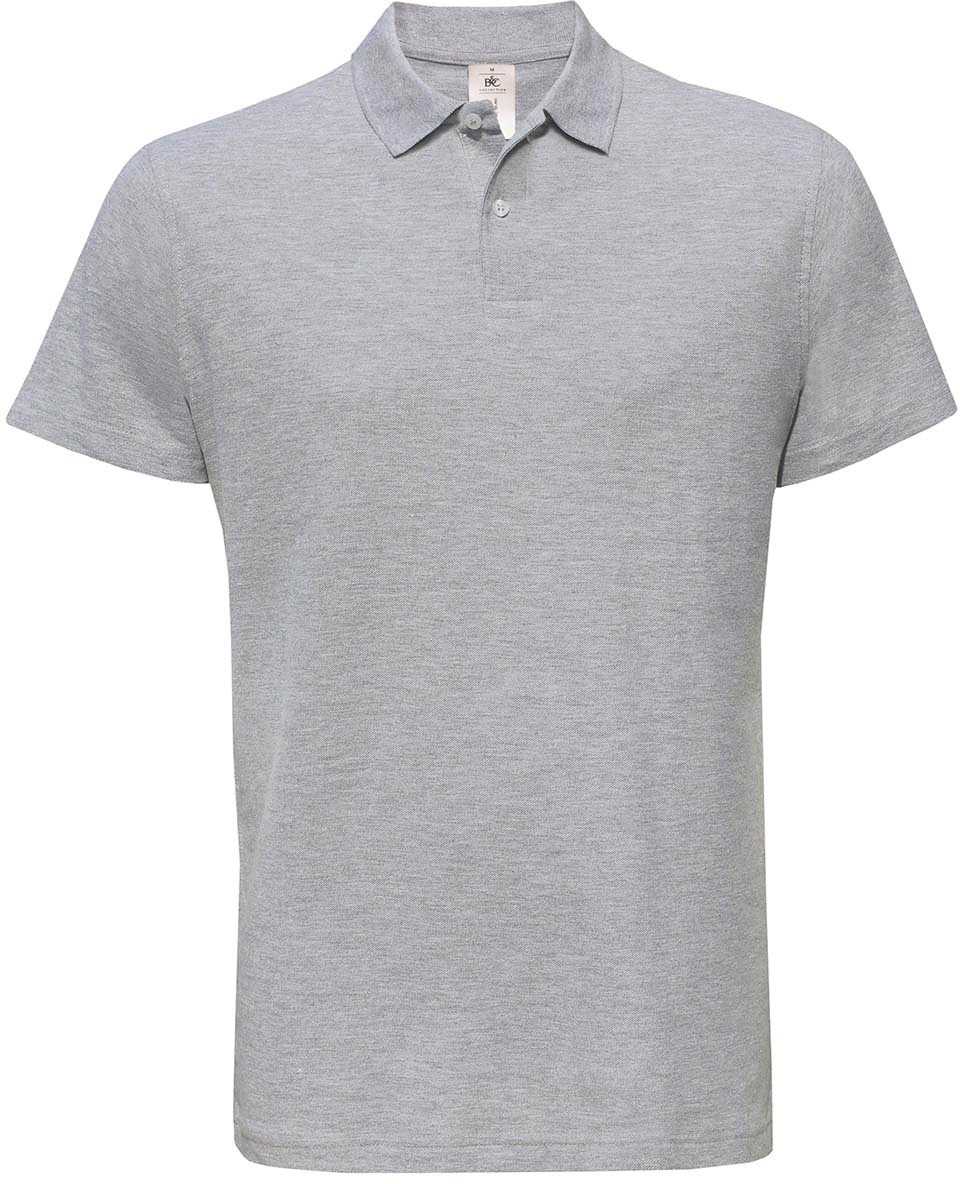 ID.001 Polo hombre Heather Grey