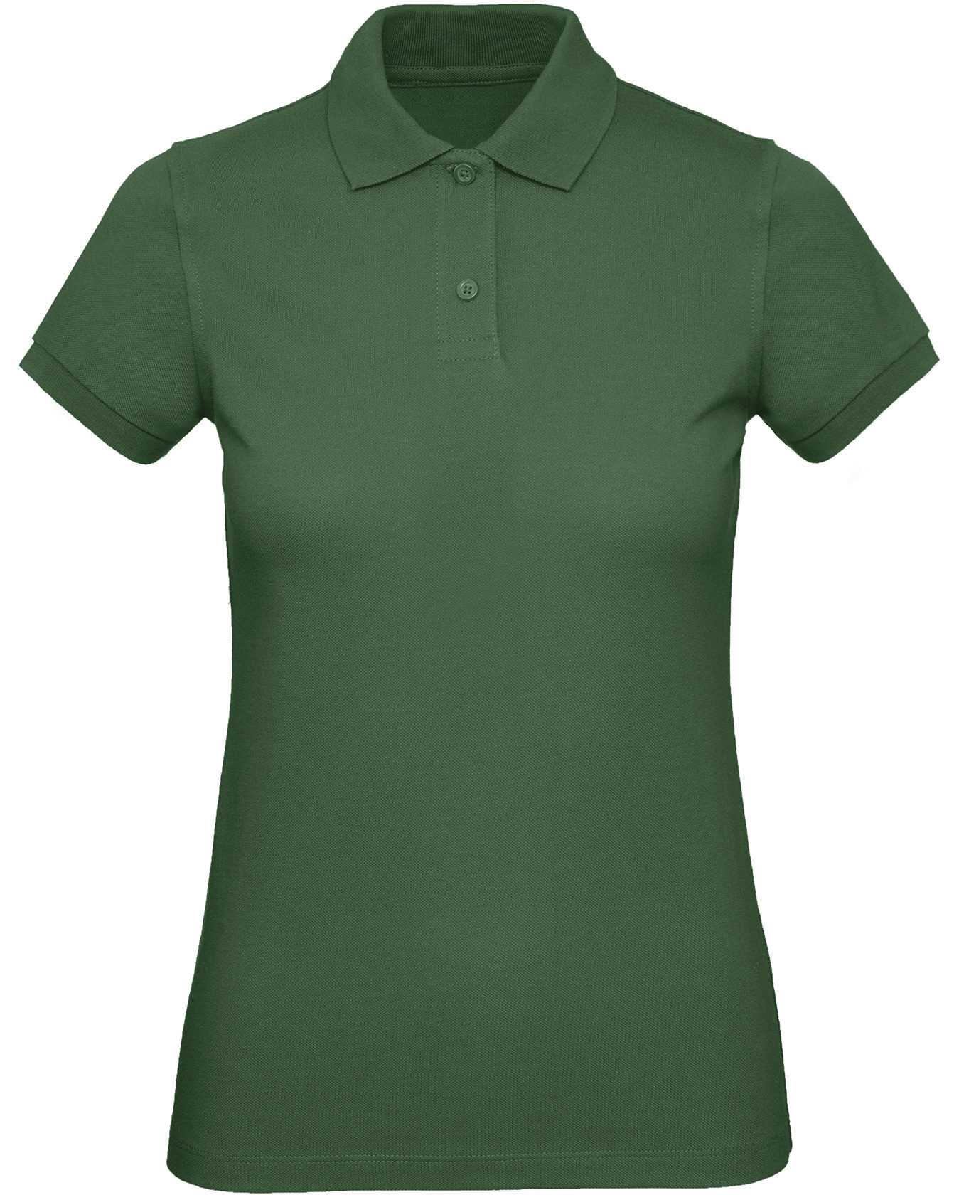 Polo Orgánico Inspire mujer Bottle Green