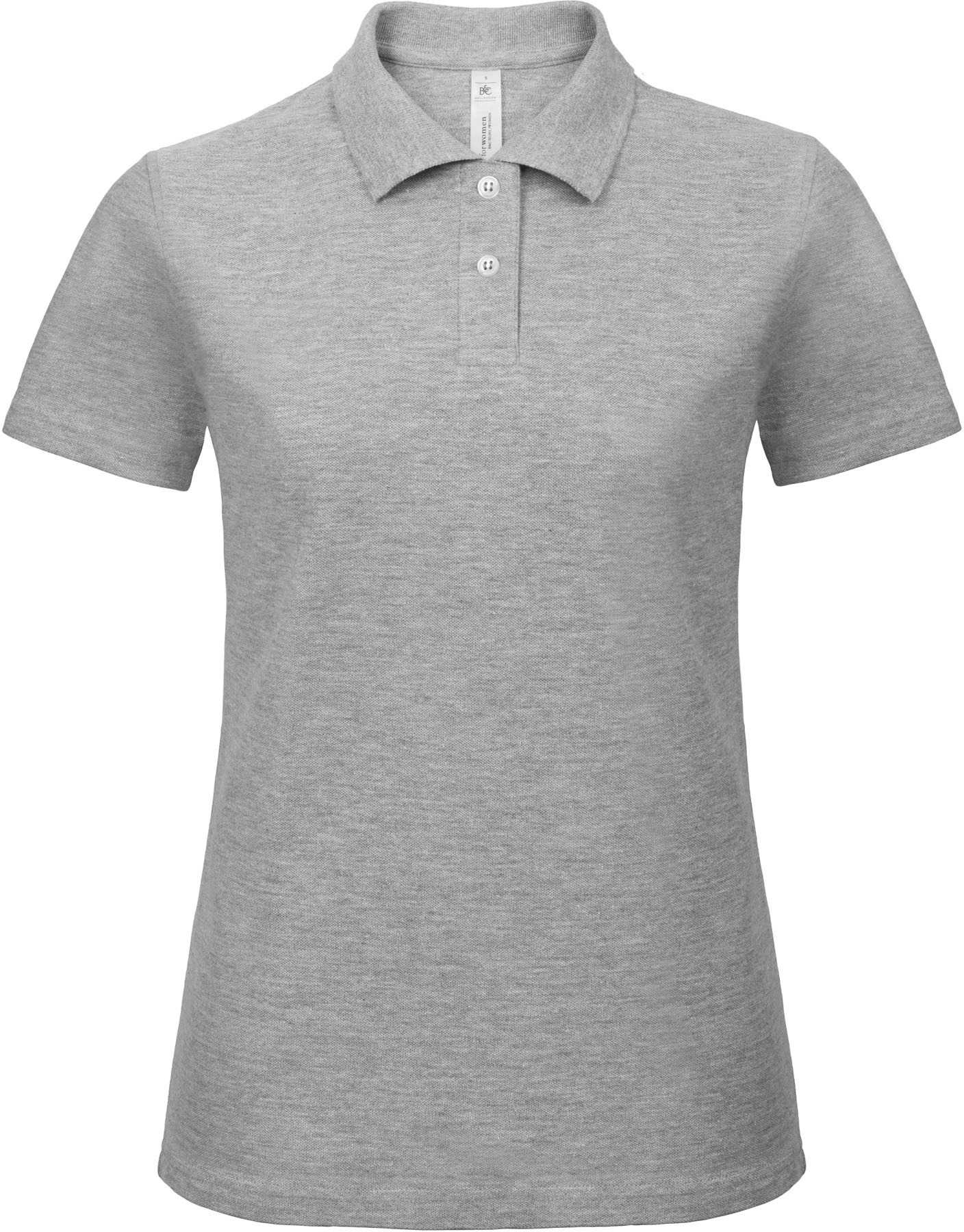 ID.001 Polo mujer Heather Grey