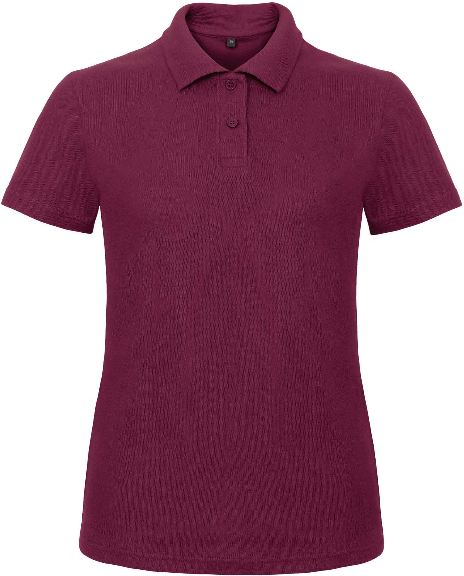 ID.001 Polo mujer Wine