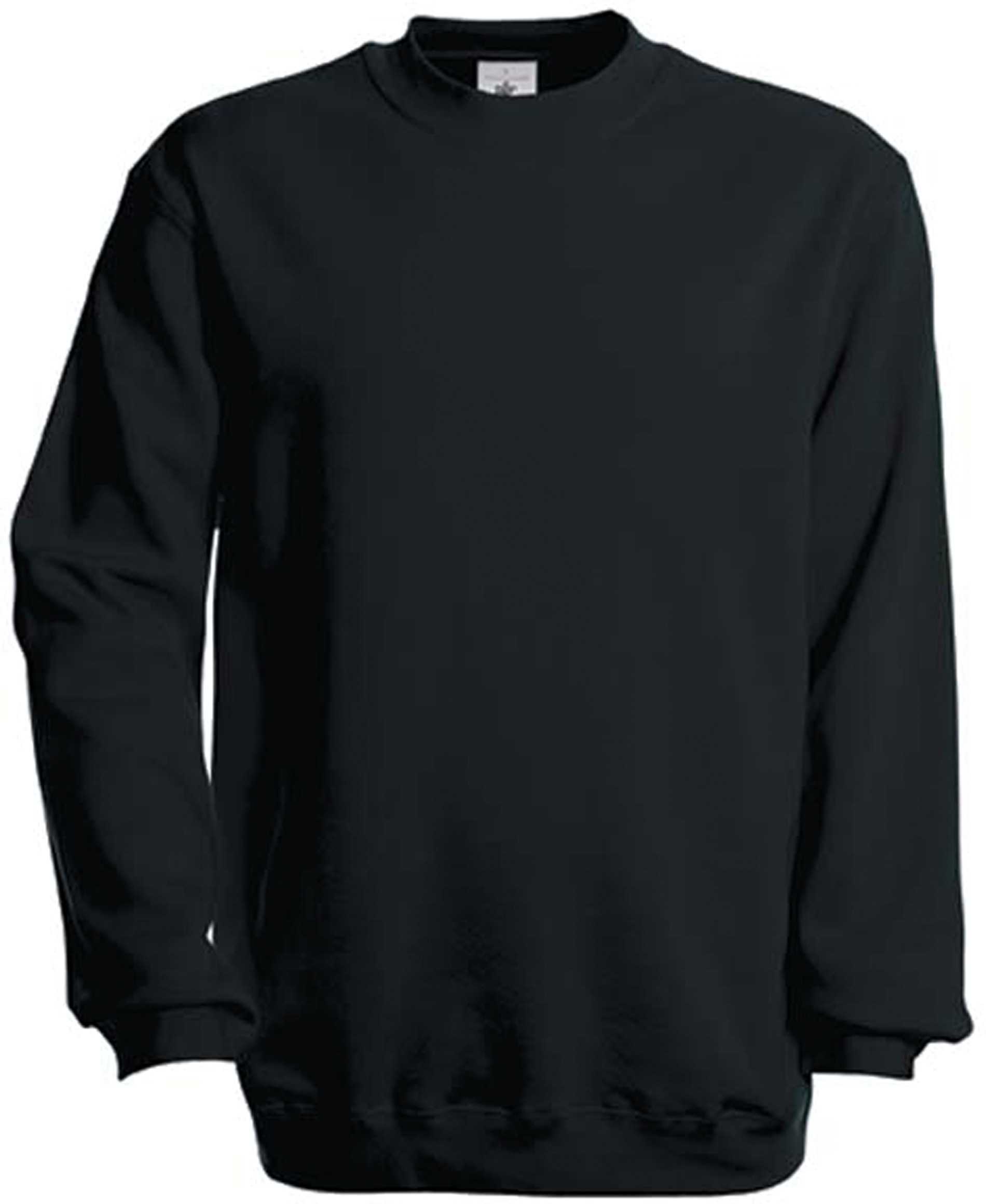 Sudadera cuello redondo Black