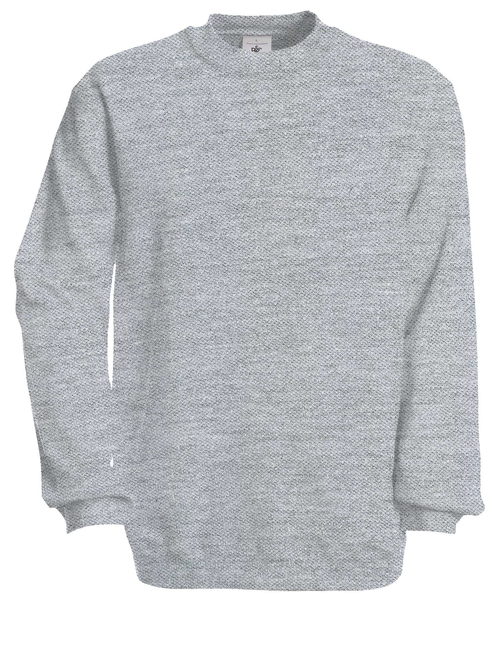 Sudadera cuello redondo Heather Grey