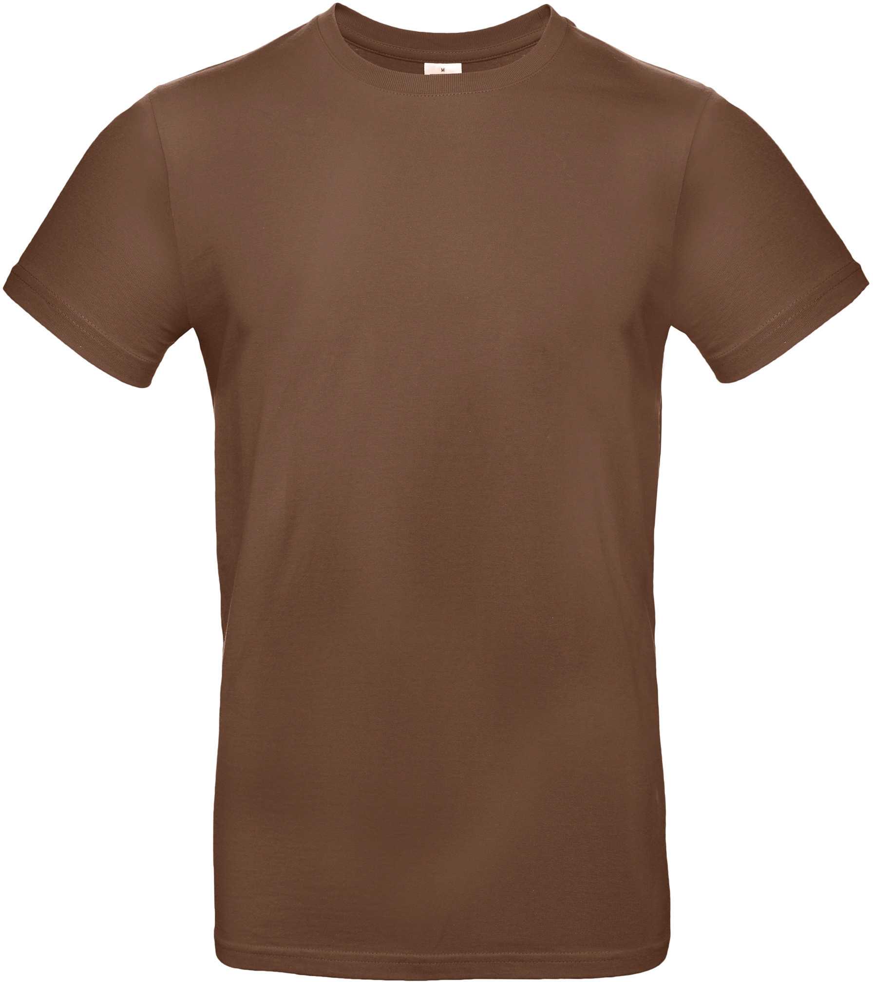 Camiseta #E190 hombre Chocolate