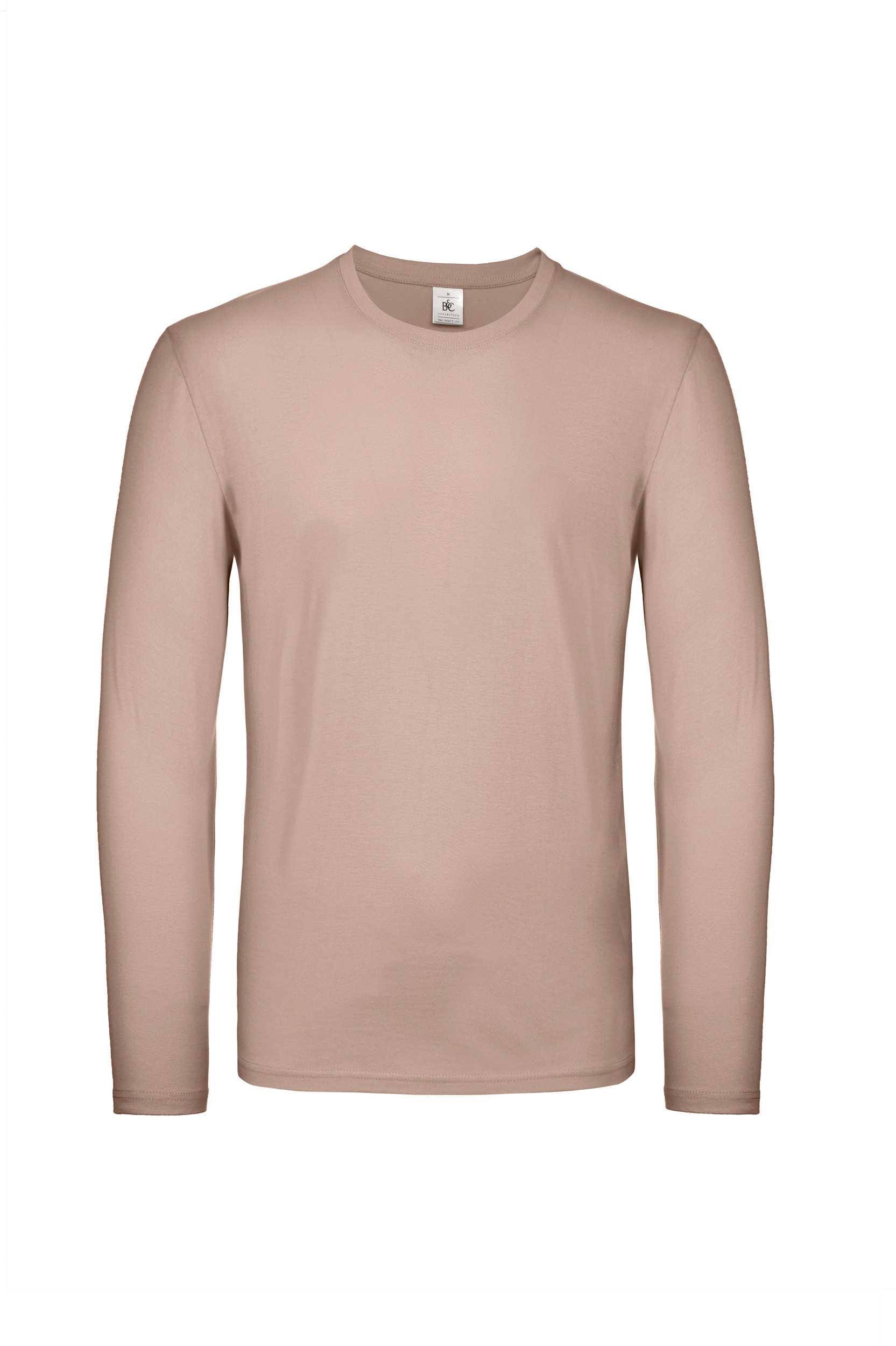 Camiseta #E150 manga larga hombre Millennial Pink