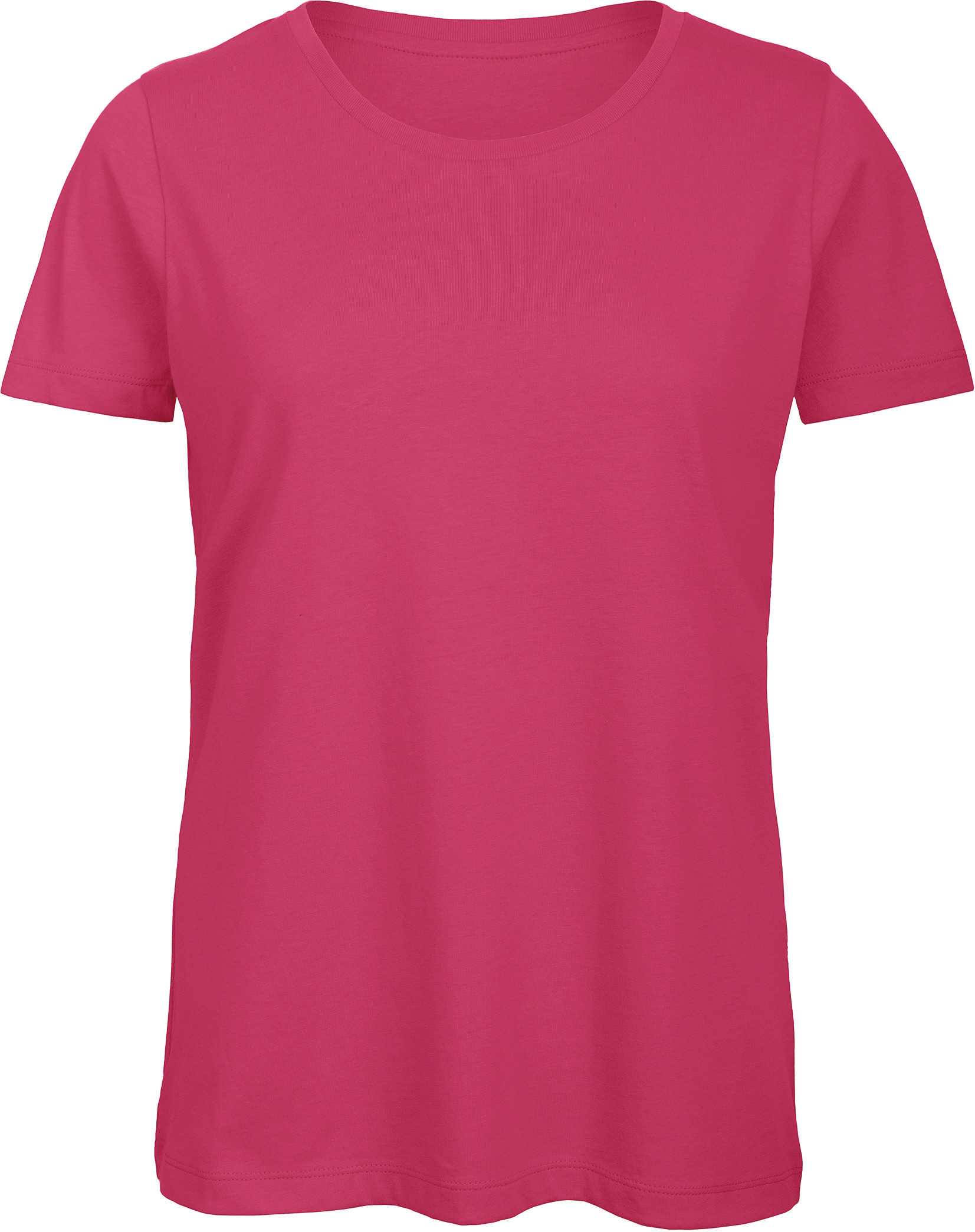 Camiseta Organic Inspire mujer Fuchsia