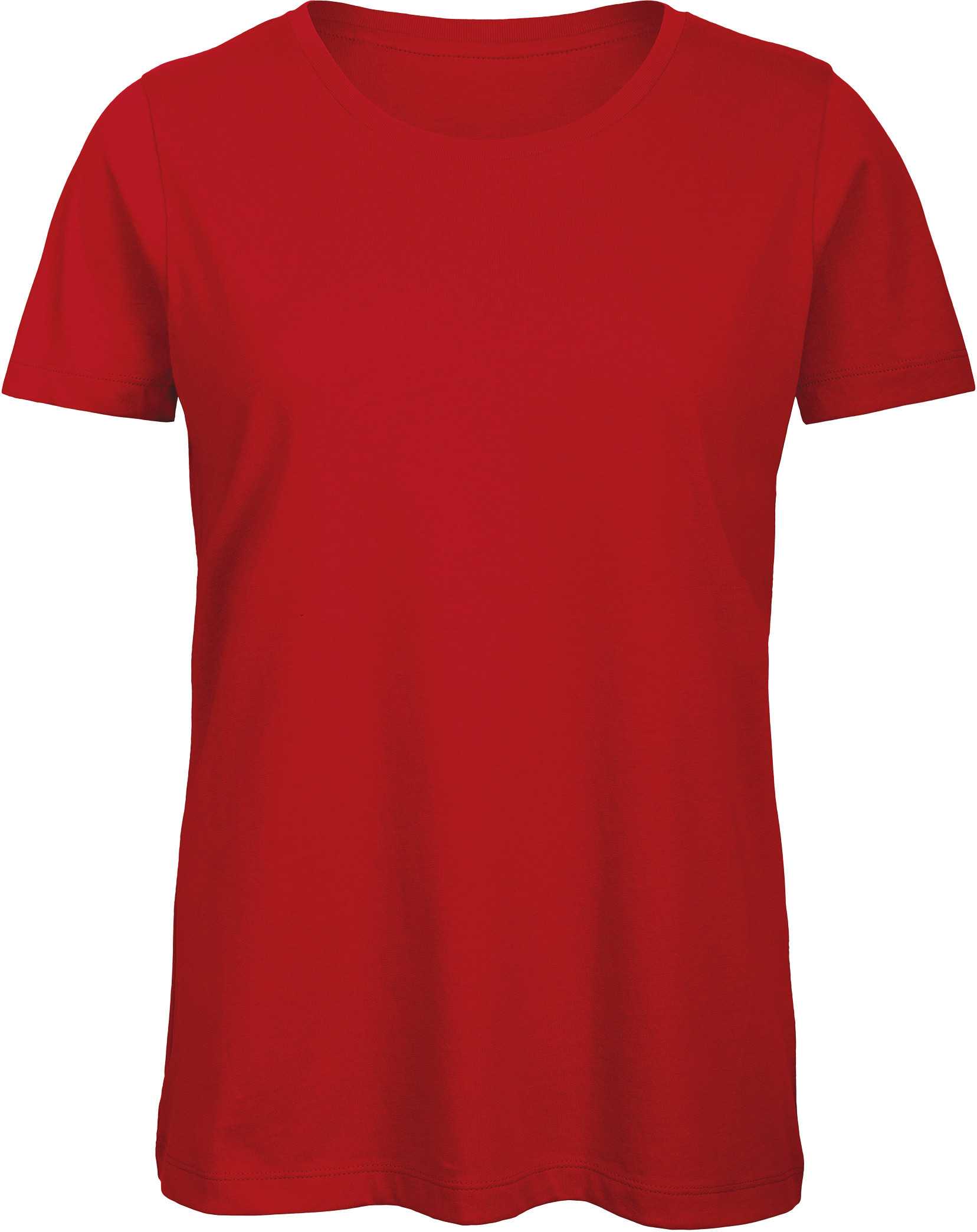 Camiseta Organic Inspire mujer Red