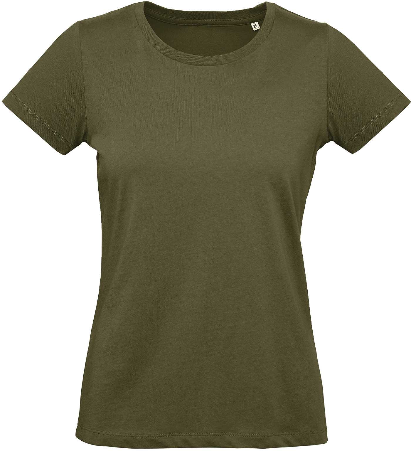 Camiseta orgánica Inspire Plus mujer Urban Khaki