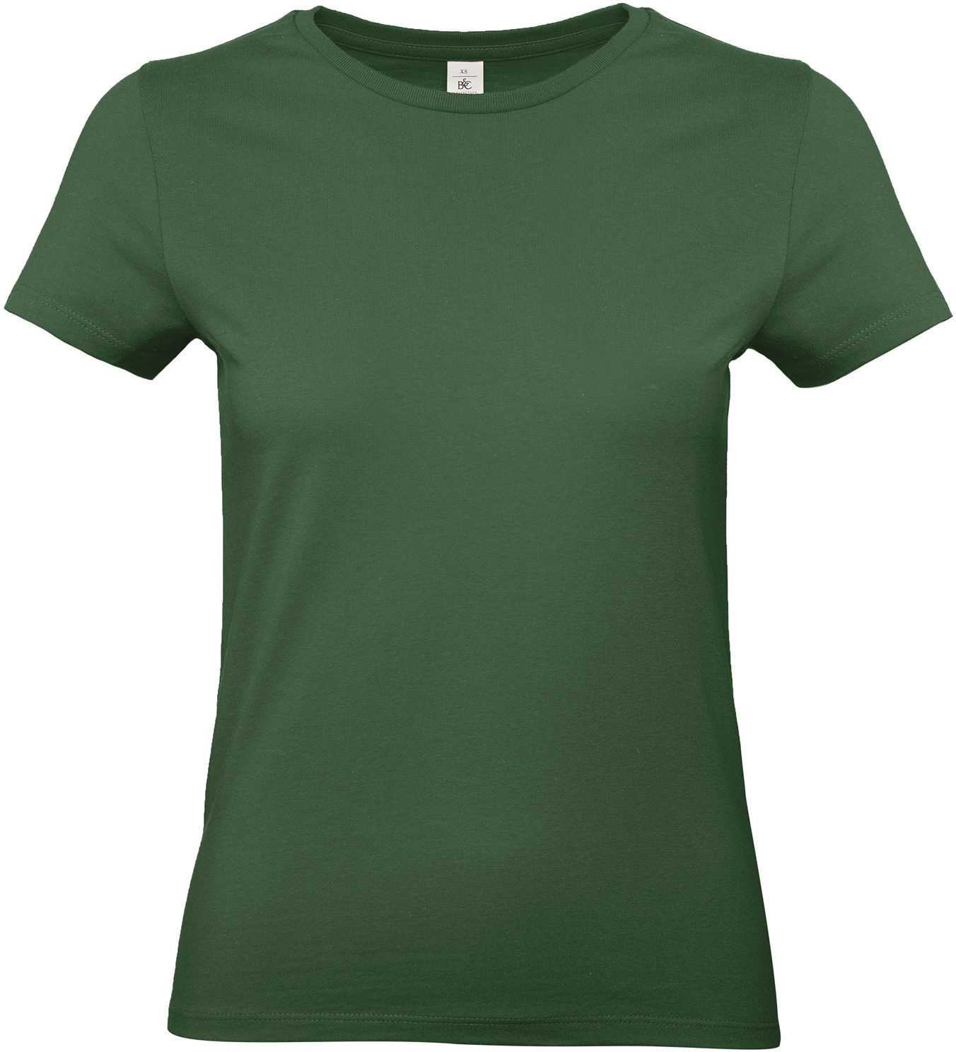 Camiseta #E190 mujer Bottle Green