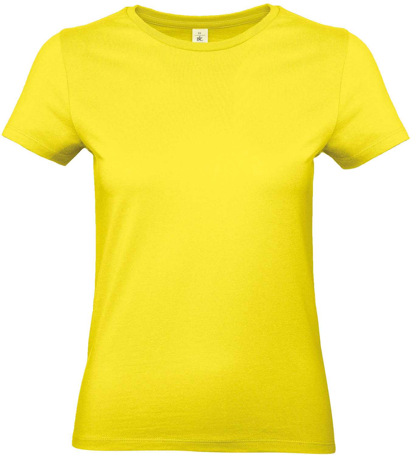 Camiseta #E190 mujer Solar Yellow