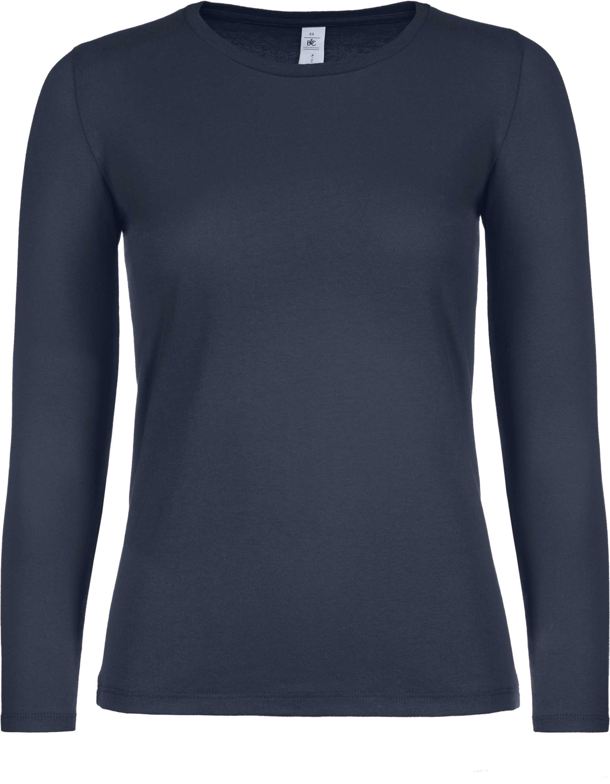Camiseta #E150 manga larga mujer Navy