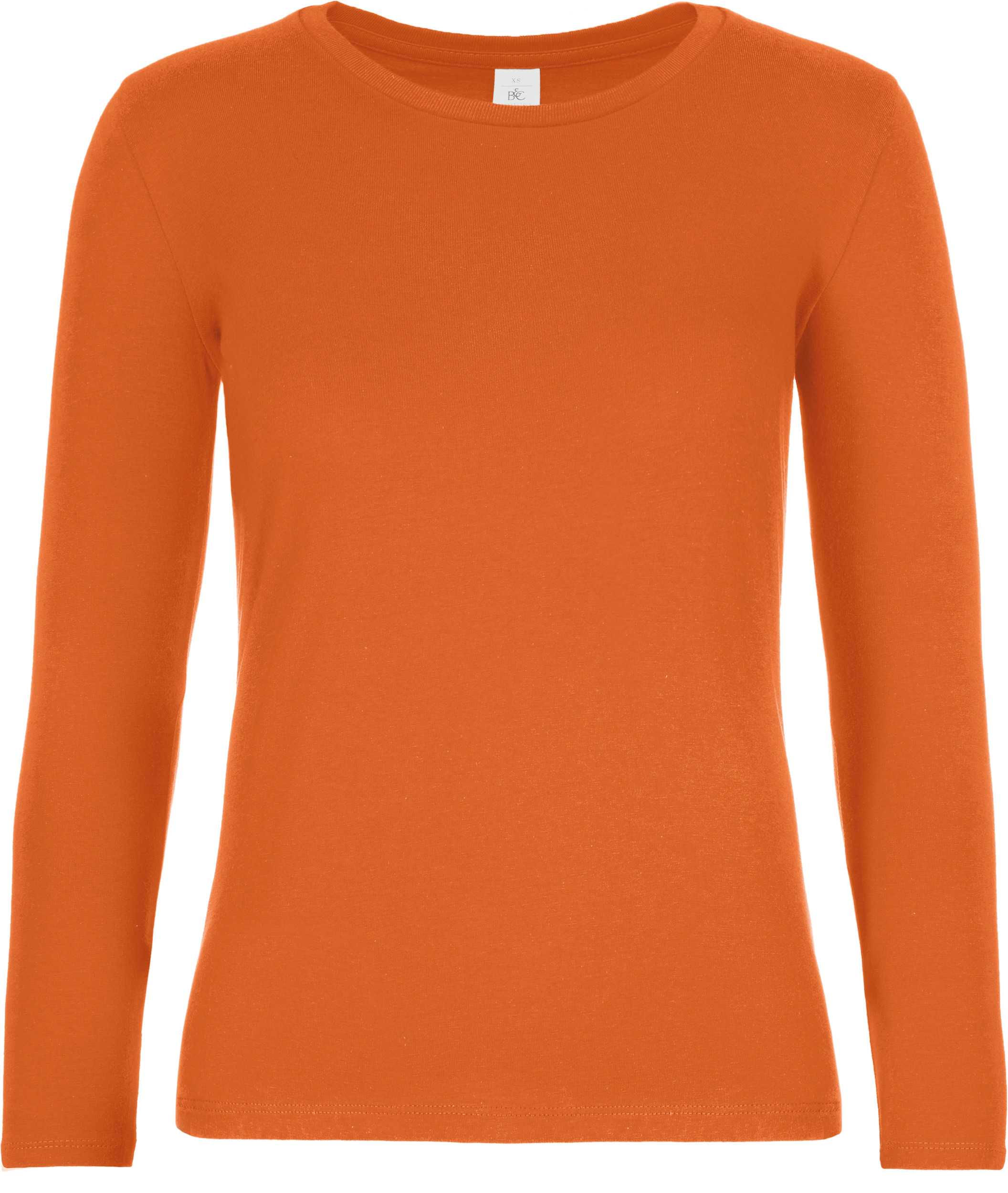 Camiseta #E190 manga larga mujer Urban Orange