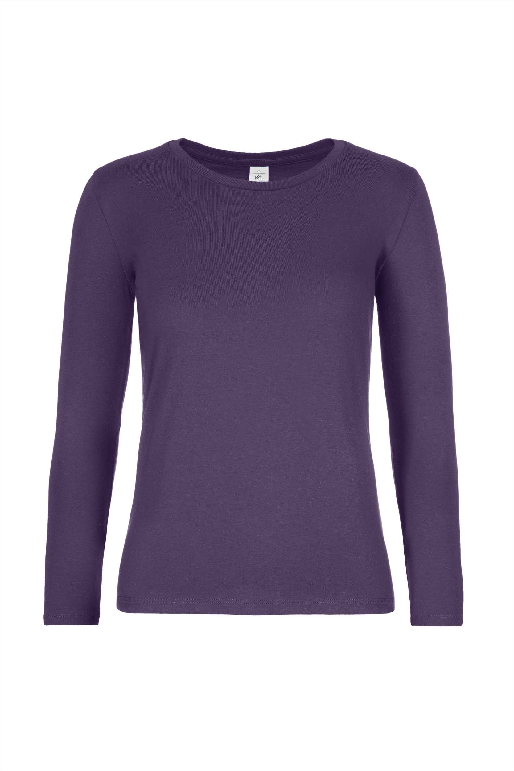 Camiseta #E190 manga larga mujer Urban Purple
