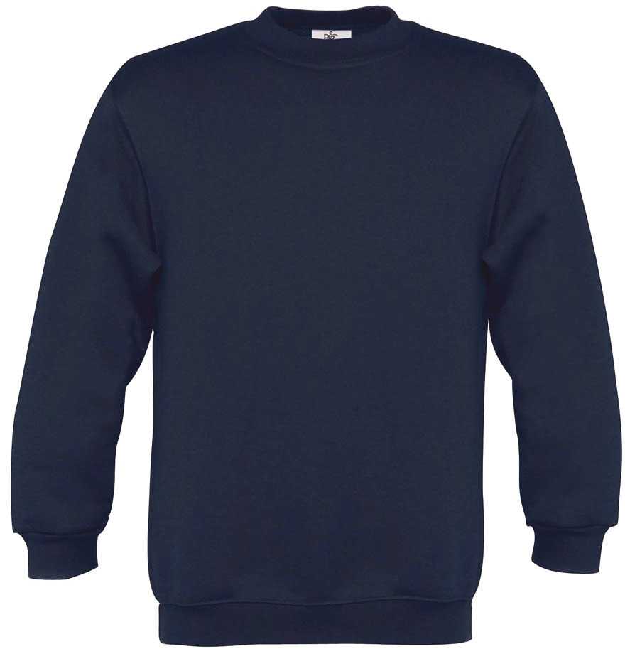 Sudadera cuello redondo niños Navy