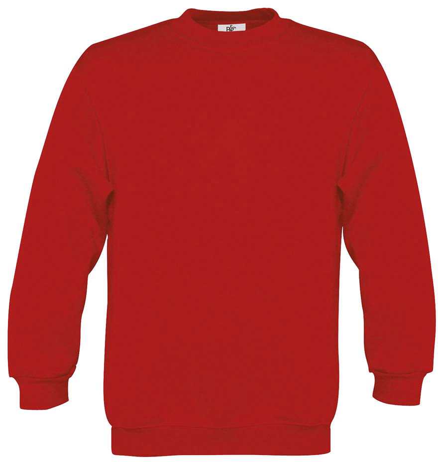 Sudadera cuello redondo niños Red