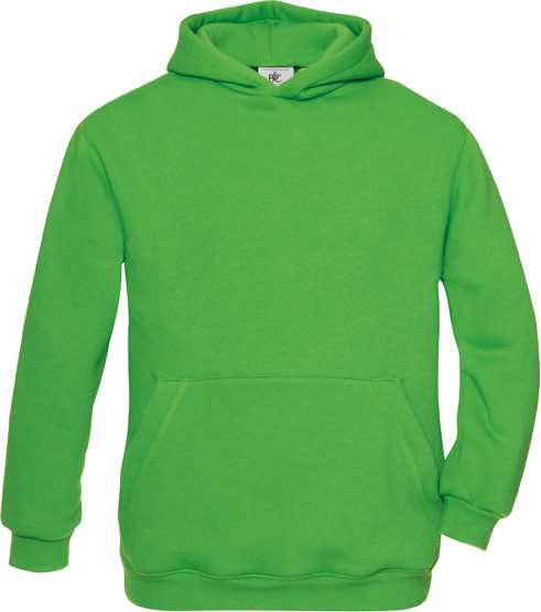 Sudadera capucha niños Real Green